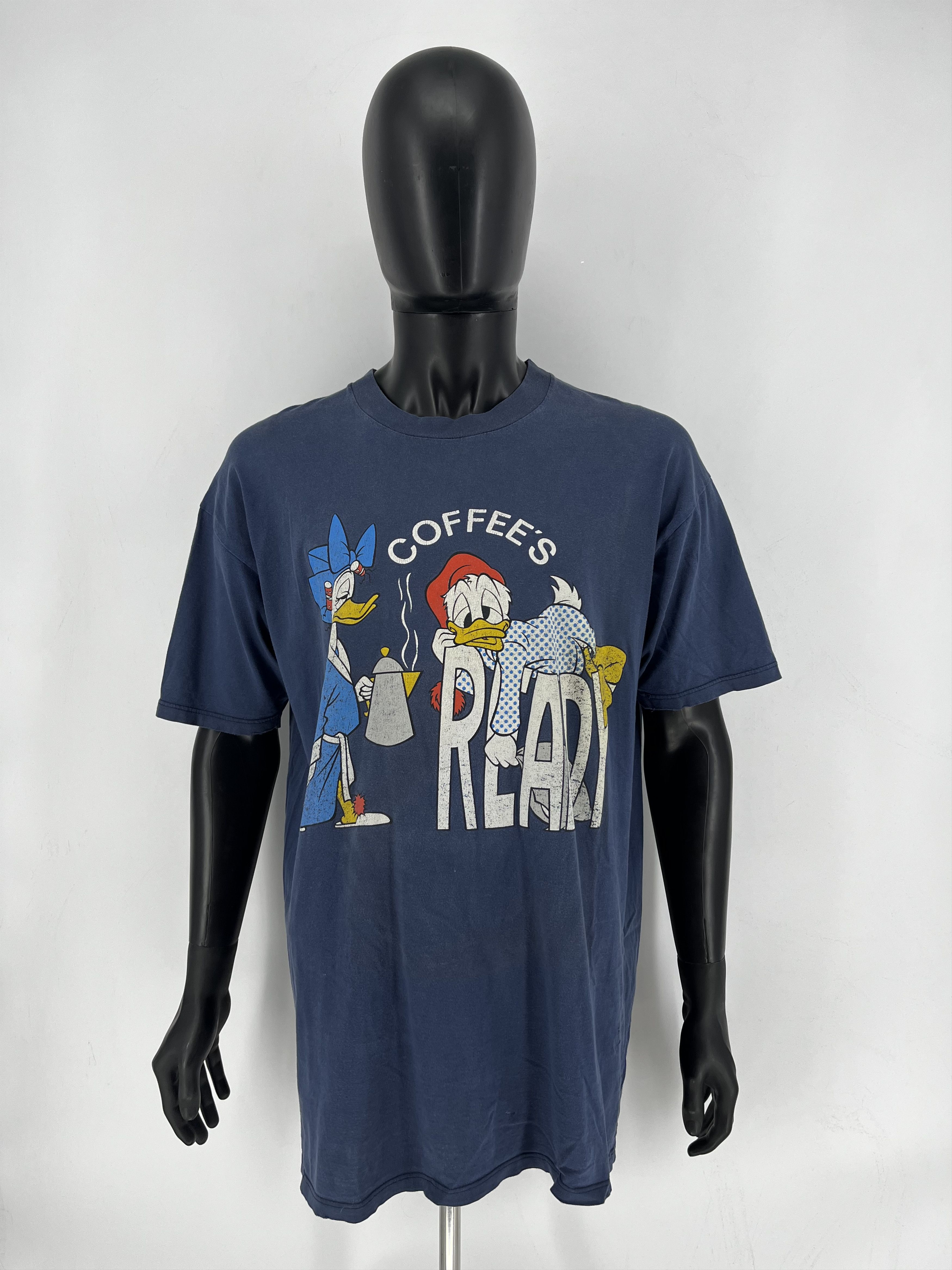 Disney Rare unisexe vintage Disney adulte One Angry Donald Duck XL Size US XL / EU 56 / 4 - 2 Thumbnail