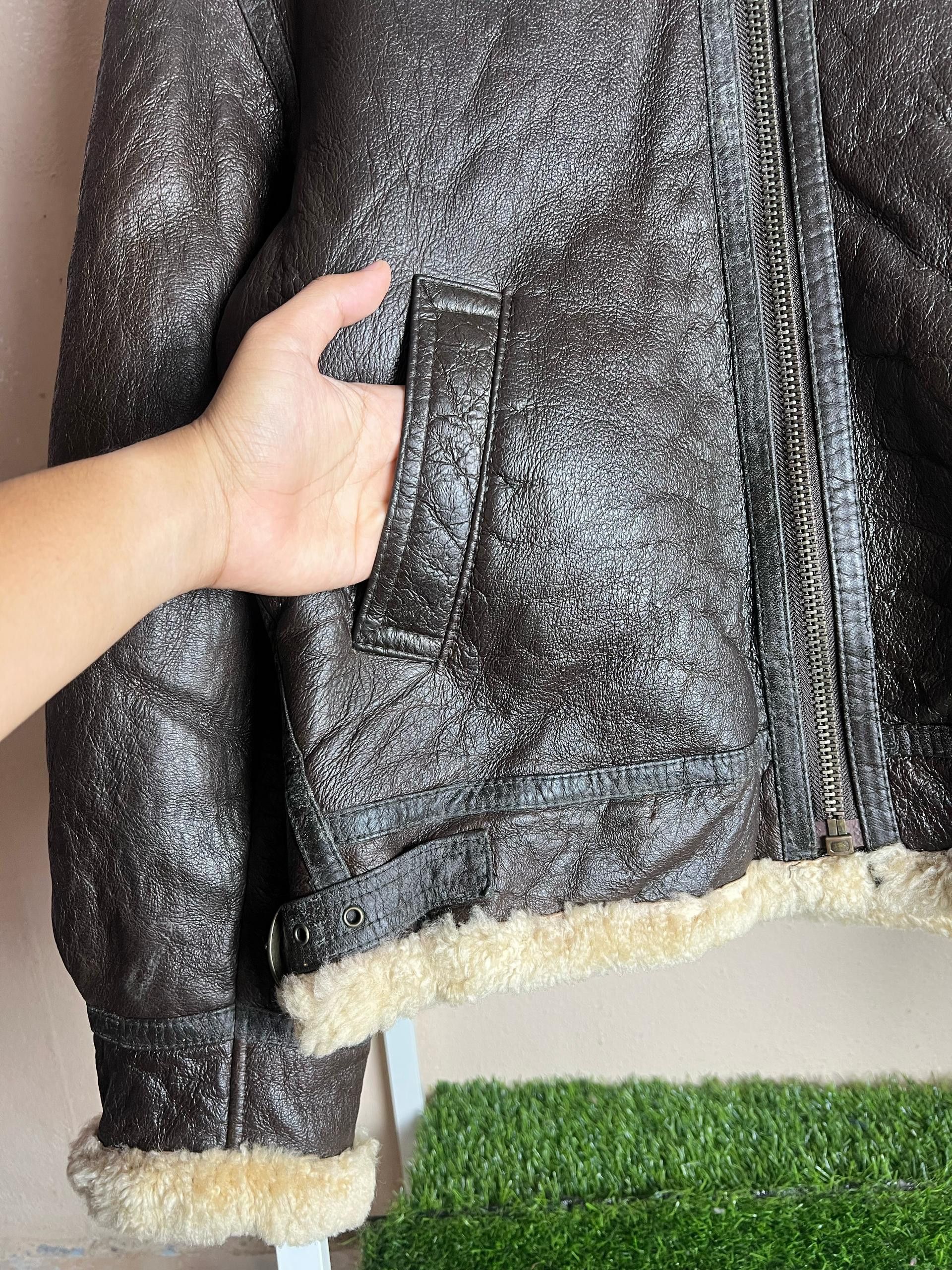 Japanese Brand × Vintage Vintage B3 Leather Sheepskin Jacket Size US M / EU 48-50 / 2 - 4 Thumbnail