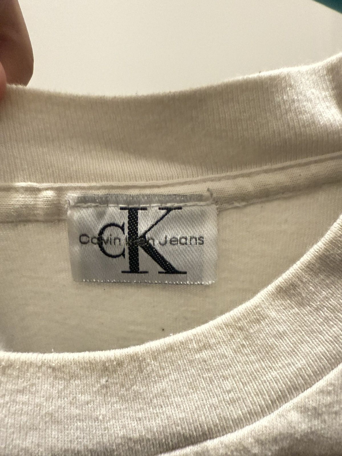 Calvin Klein × Vintage Vintage Calvin Klein never worn, medium weight T-shirt Size US XL / EU 56 / 4 - 3 Thumbnail