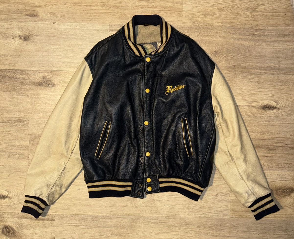 Vintage Redskins vintage bomber leather XXL Size US XXL / EU 58 / 5 - 1 Thumbnail