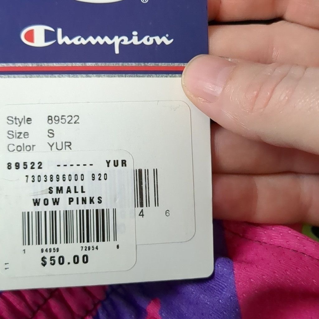 Champion Champion wow pinks basketball shorts size small Size US 26 / EU 42 - 6 Thumbnail