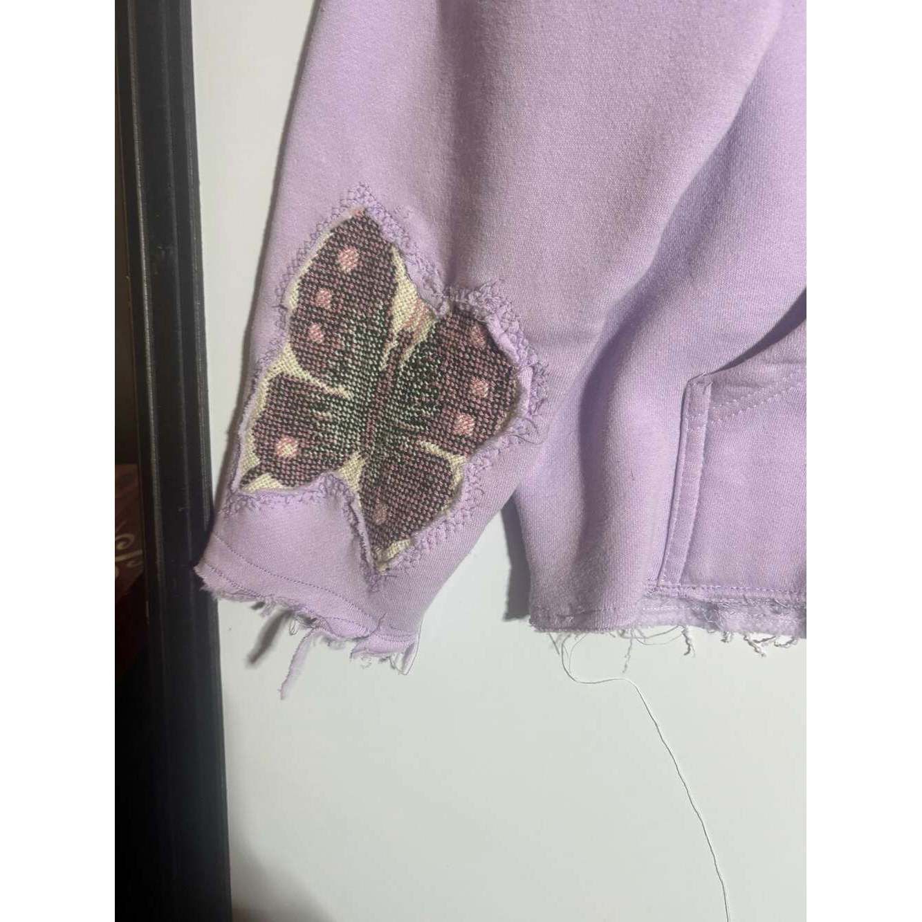Other Future Fantasy Delight Tapestry Patchwork Hoodie w/Rose &But Size L / US 10 / IT 46 - 5 Thumbnail