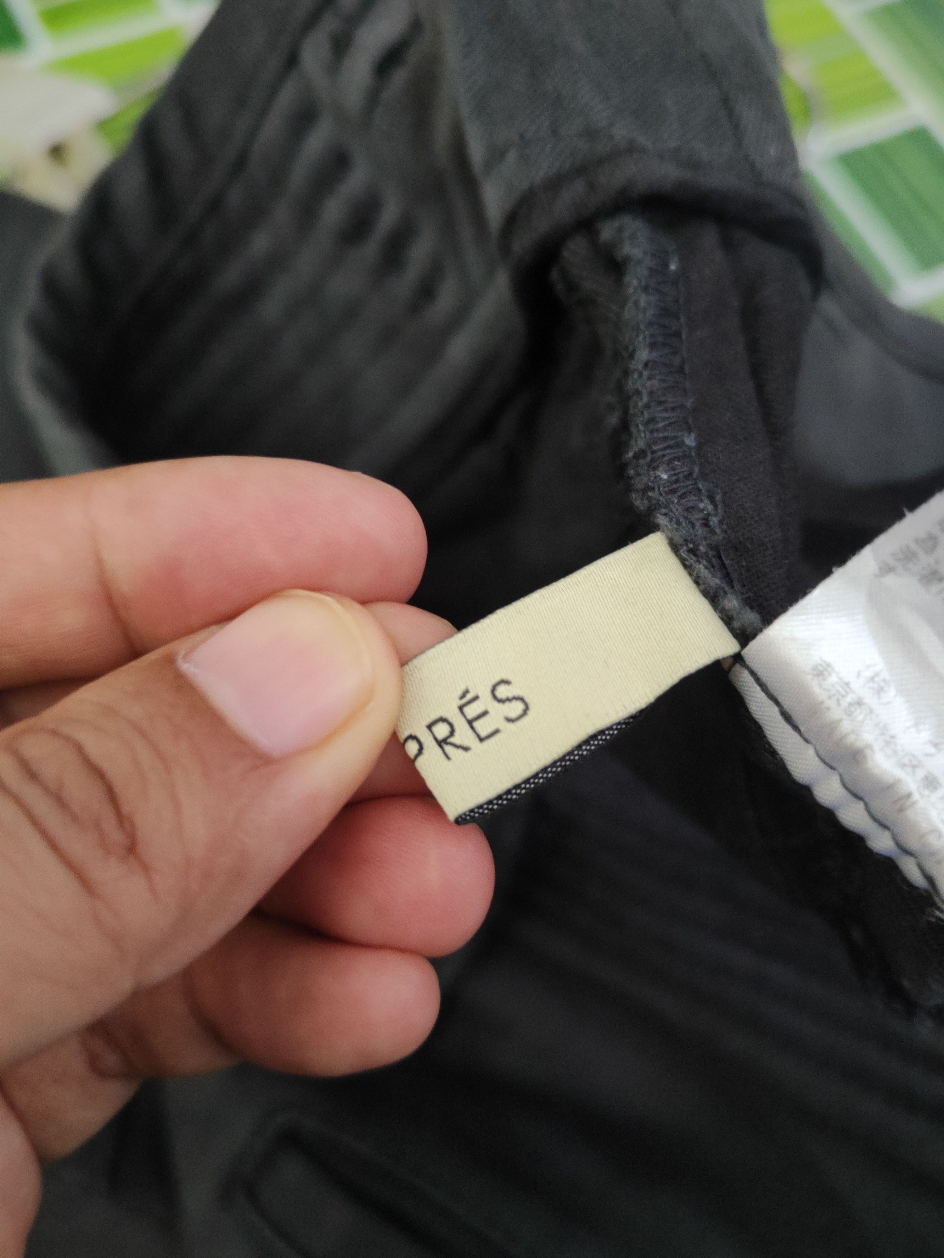 Japanese Brand DL Des Pres Black Multipocket Cargo Pants #2421 Size 26" / US 2 / IT 38 - 12 Thumbnail