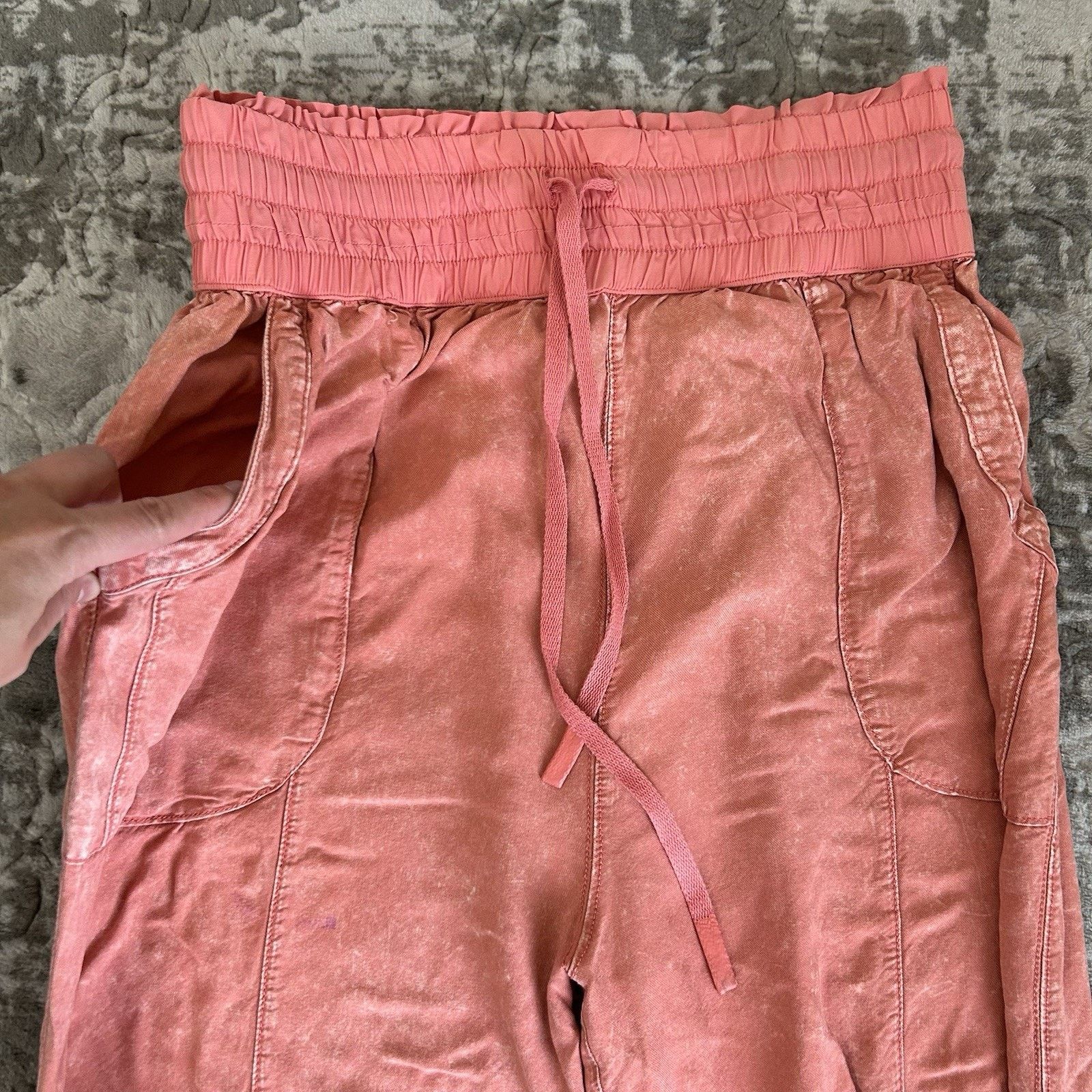 Free People FREE PEOPLE FP Movement Halfzies Pants, Matte Rose Sz Small Size 24" / US 00 / IT 34 - 8 Thumbnail