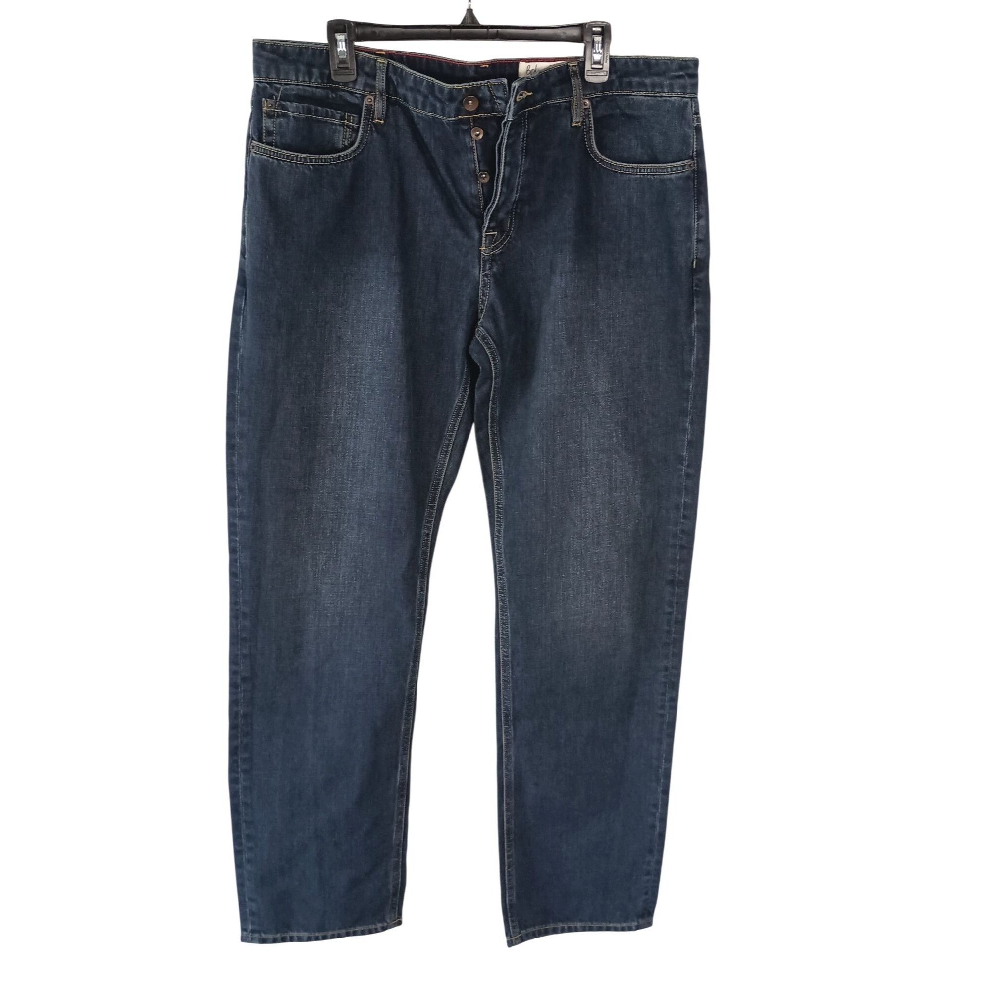 Boden Boden Button Fly Straight Leg Jeans 38x32 Mens 100% Cotton C Size US 38 / EU 54 - 2 Thumbnail