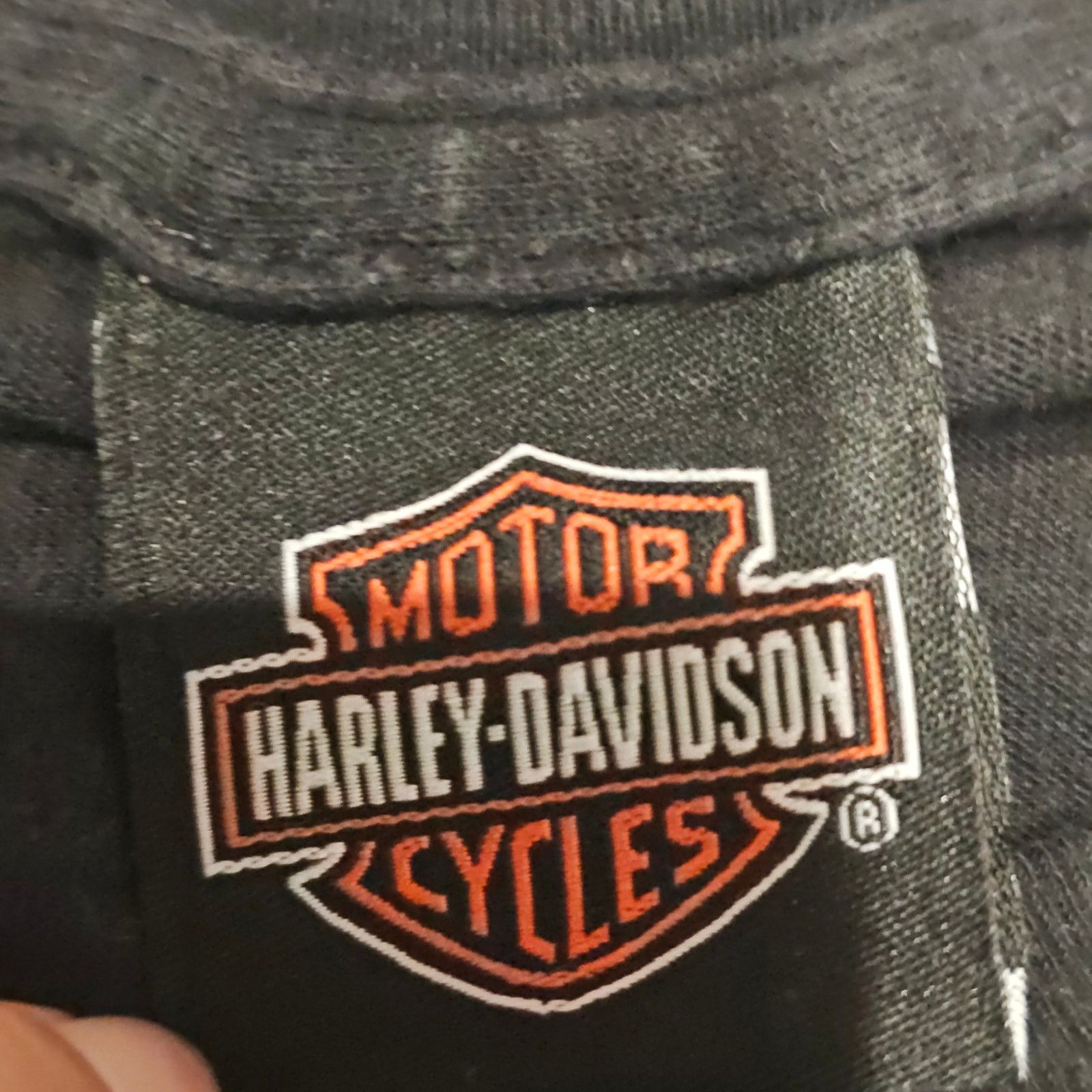 Harley Davidson Harley Davidson Iron Steed Vacaville CA Black Tee XXL 3906 Size US XXL / EU 58 / 5 - 7 Thumbnail