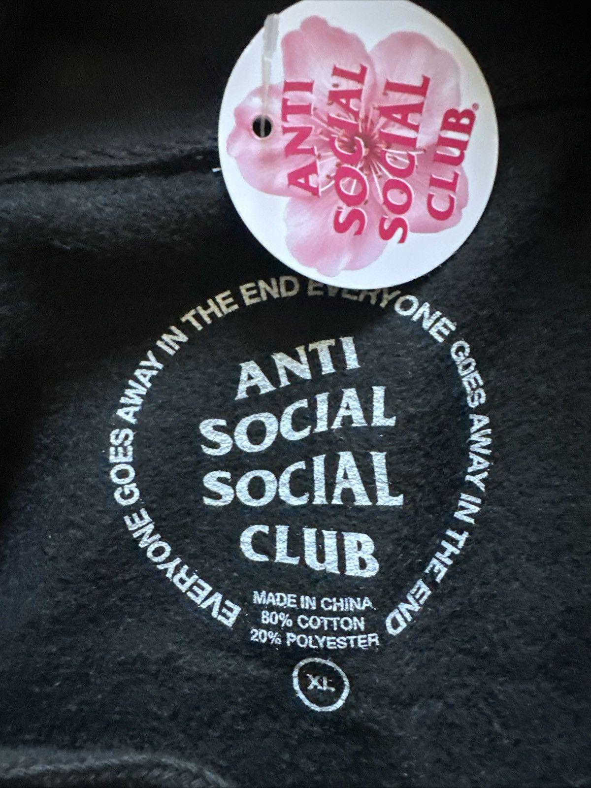 Anti Social Social Club Anti Social Social Club Deeper Than Usual Hoodie Black XL Size US XL / EU 56 / 4 - 4 Thumbnail