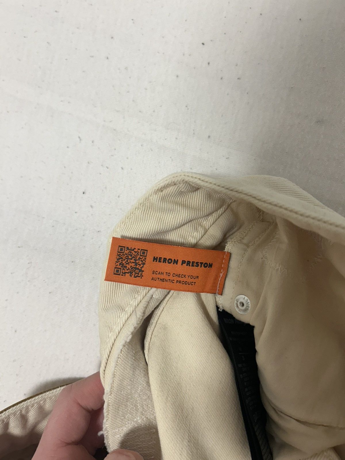 Heron Preston Heron Preston Distressed Straight-Leg Jeans Size US 28 / EU 44 - 5 Thumbnail