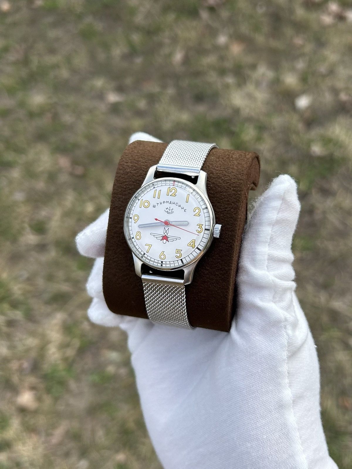 Vintage Vintage Watch Pobeda USSR Soviet Mechanical Retro 1970s Size ONE SIZE - 3 Thumbnail