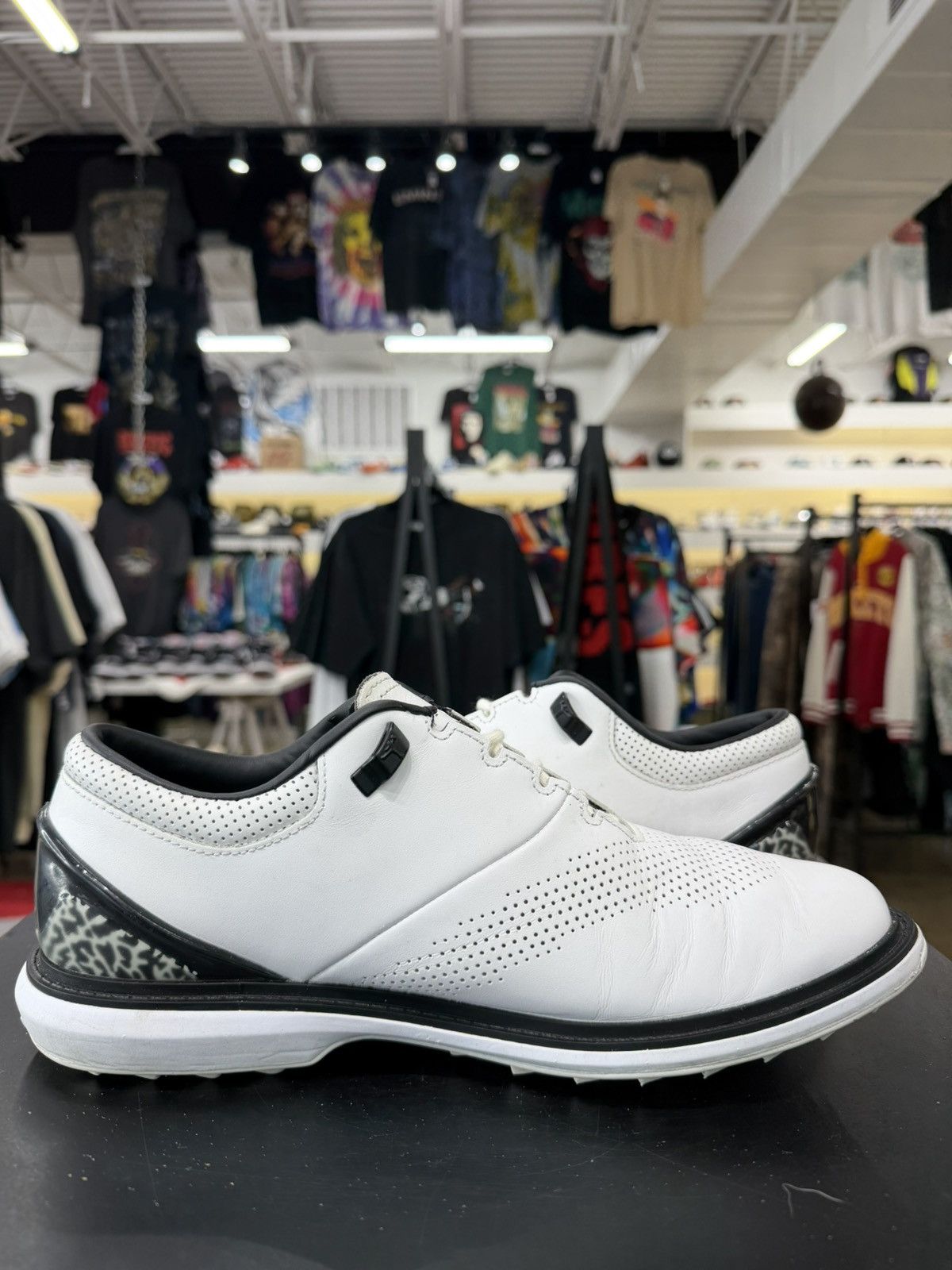 Jordan Brand Jordan ADG 4 Golf White Black Size 8.5 (2023) Size US 8.5 / EU 41-42 - 3 Thumbnail