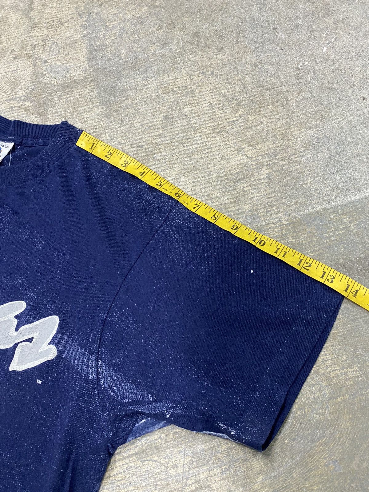 NCAA × Vintage Vintage 90s Georgetown Hoyas Basketball AOP T-Shirt Size US XL / EU 56 / 4 - 10 Thumbnail