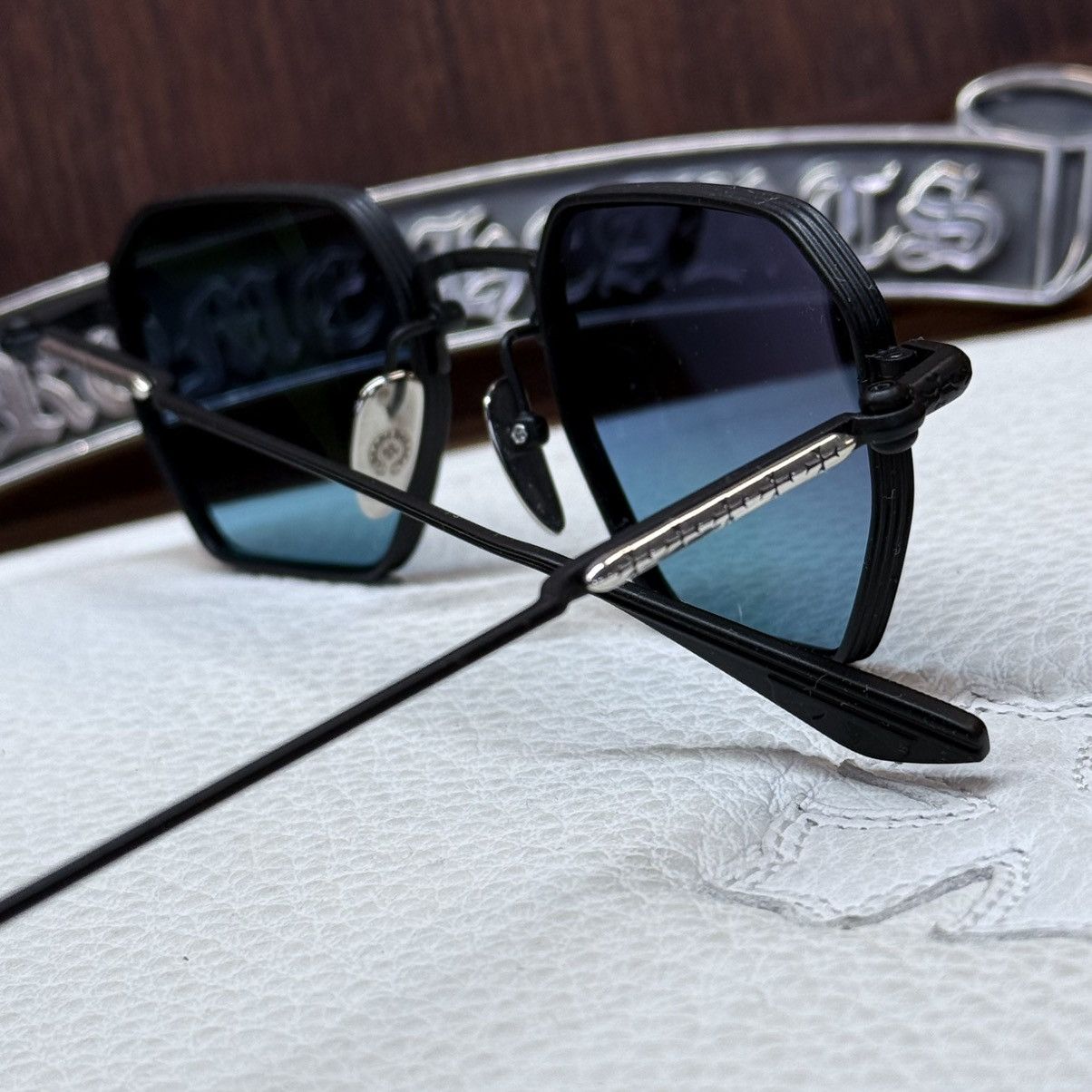 Chrome Hearts Chrome Hearts LUMP Sunglasses Size ONE SIZE - 9 Thumbnail
