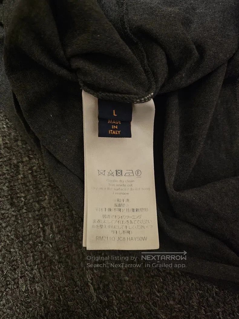 Louis Vuitton Louis Vuitton Dark Gray Short Sleeve T. Size US L / EU 52-54 / 3 - 5 Thumbnail
