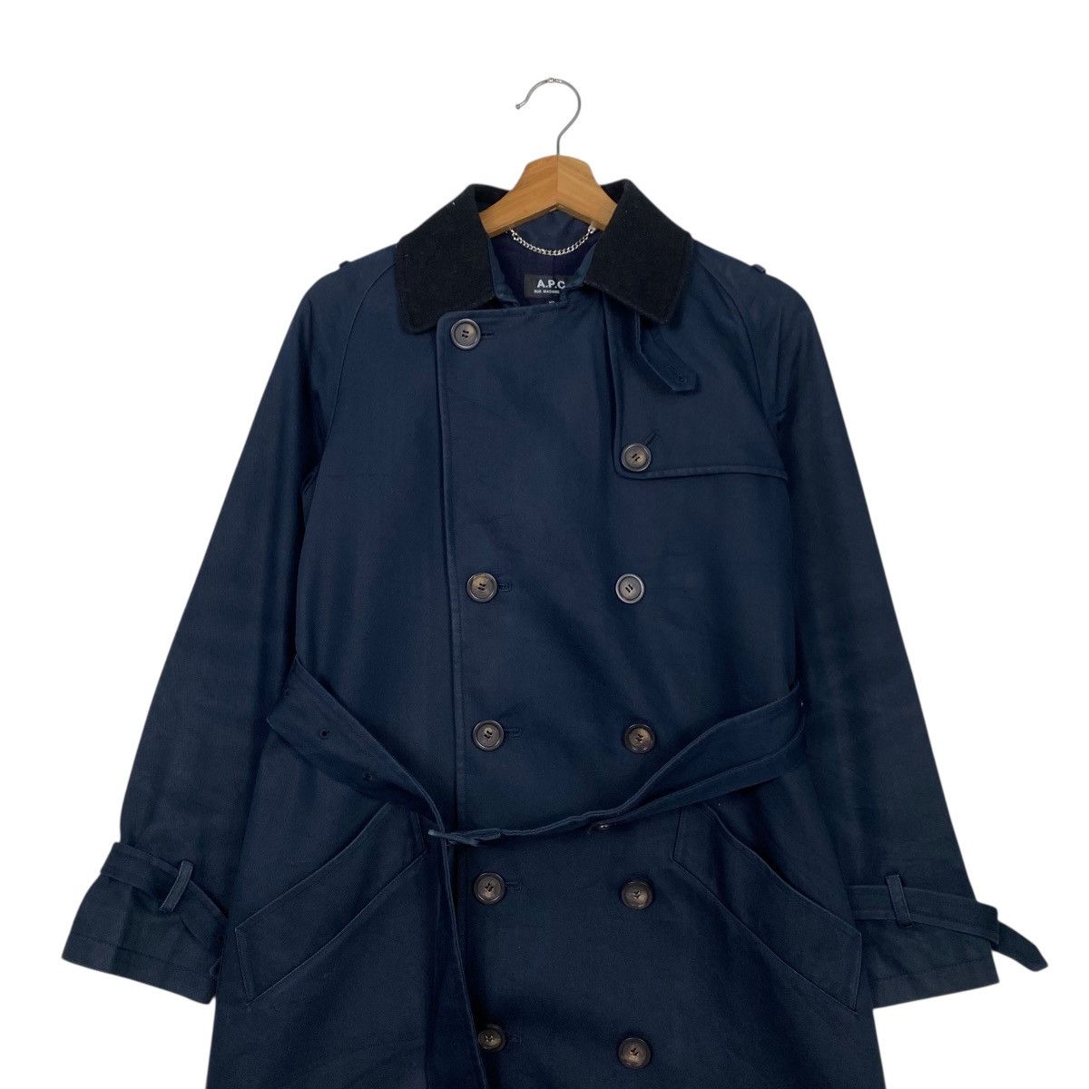 A.P.C. A.P.C trench coat double breasted Size US XS / EU 42 / 0 - 3 Thumbnail