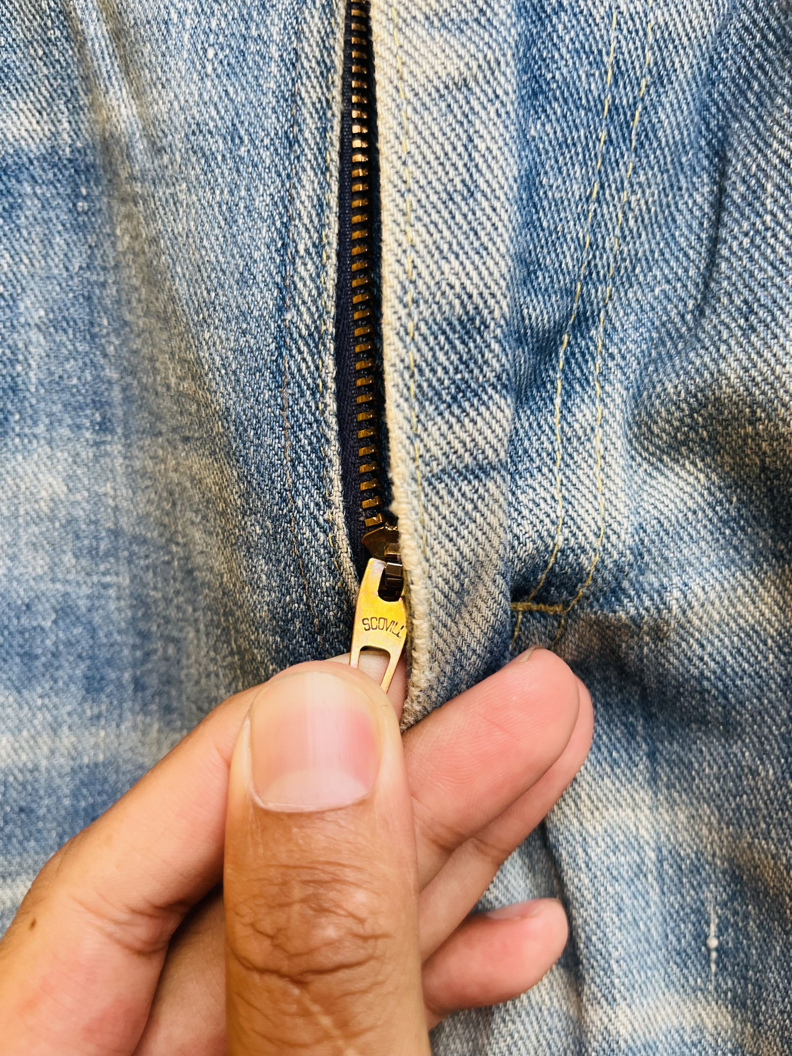 Lee × Vintage Vintage 80s LEE Rider Distressed Designer Fashion Style Size US 27 - 7 Thumbnail
