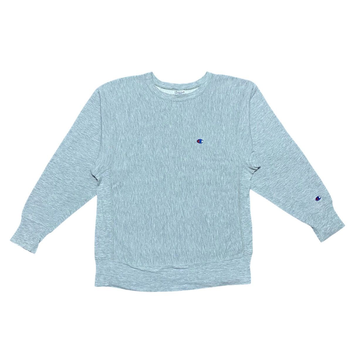 Champion Rare‼️🔥Vintage Distress Reverse Weave Small Logo Sweatshirt Size US M / EU 48-50 / 2 - 1 Thumbnail