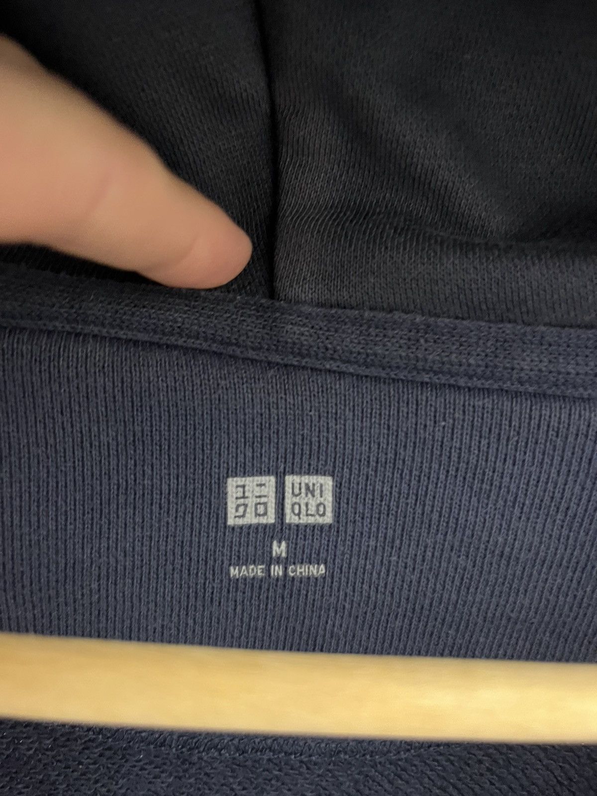 Uniqlo Uniqlo Zip Hoodie Japan Style Y2K Blue Size M Size US M / EU 48-50 / 2 - 4 Thumbnail