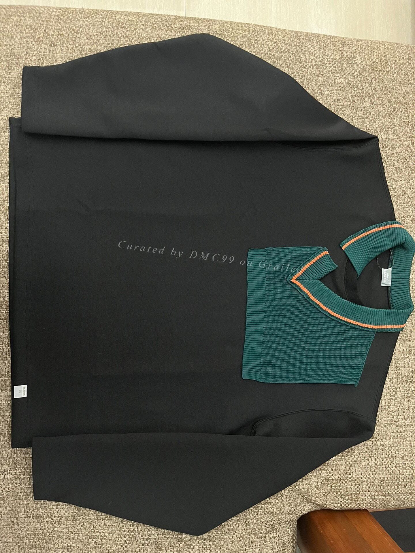 Kolor Kolor 24AW Paneled V-Neck Sweatshirt Size US M / EU 48-50 / 2 - 1 Thumbnail