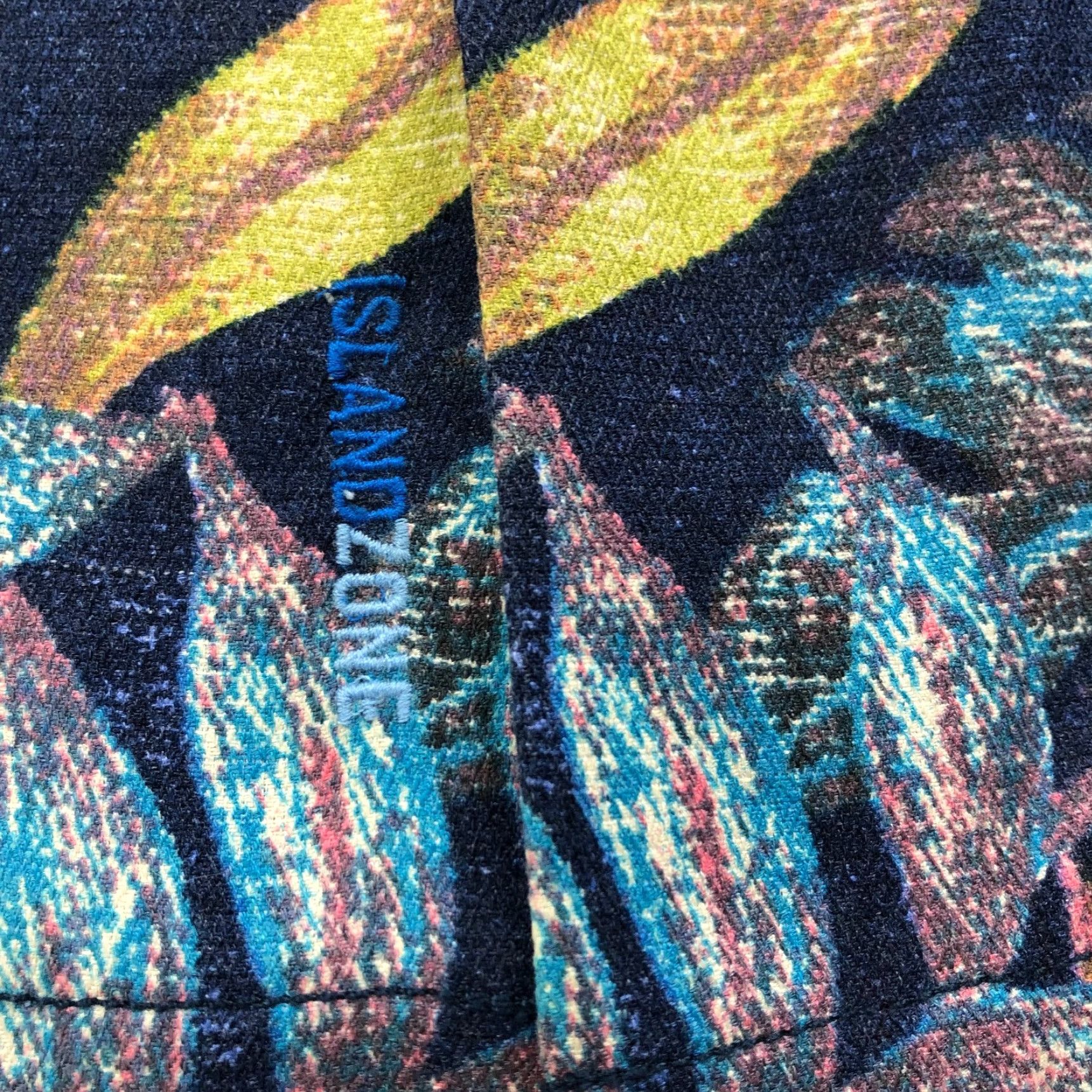 Tommy Bahama Tommy Bahama Island Zone Short Sleeve Pocket Hawaiian Shirt Blue MINT Size US S / EU 44-46 / 1 - 2 Thumbnail