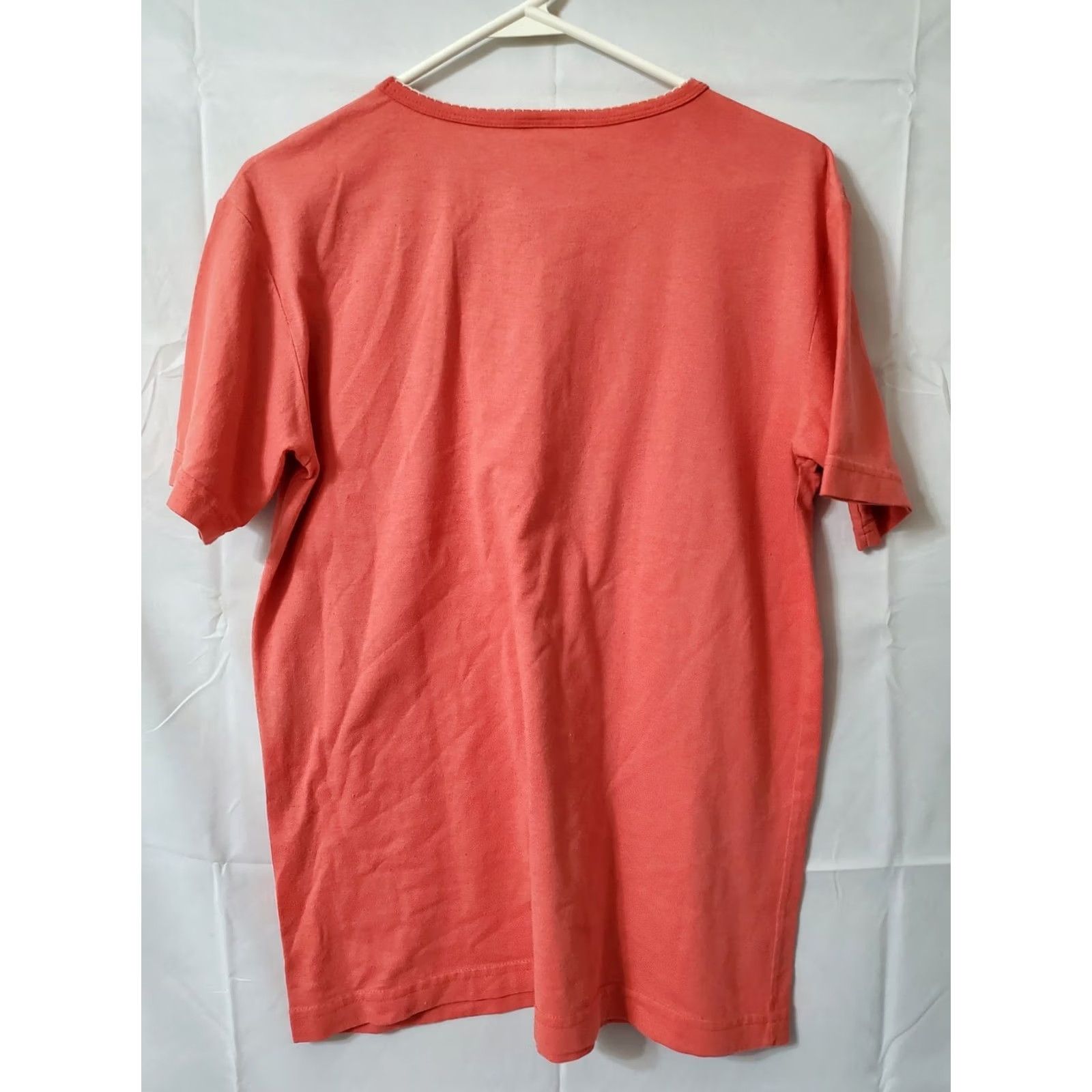 Vintage VINTAGE Bobbie Brooks Shirt Women Ocean 90s Graphic Print Orange Short Sleeve Round Neck Pullover Summer Casual Knit Cotton-Polyester Blend BB556 Size S / US 4 / IT 40 - 7 Thumbnail