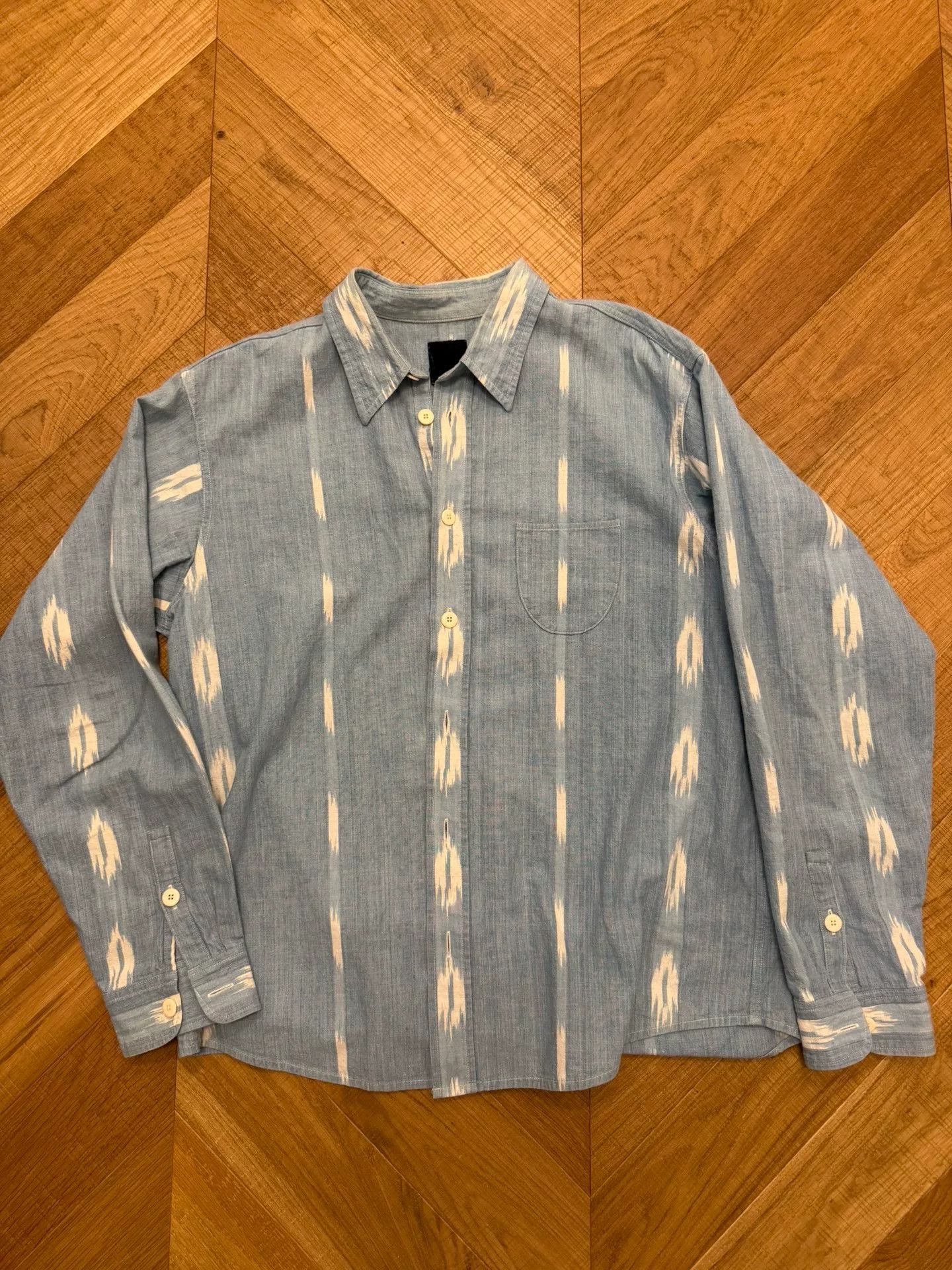 Visvim Visvim Handyman L/S Natural Dye Shirt Size US L / EU 52-54 / 3 - 1 Thumbnail