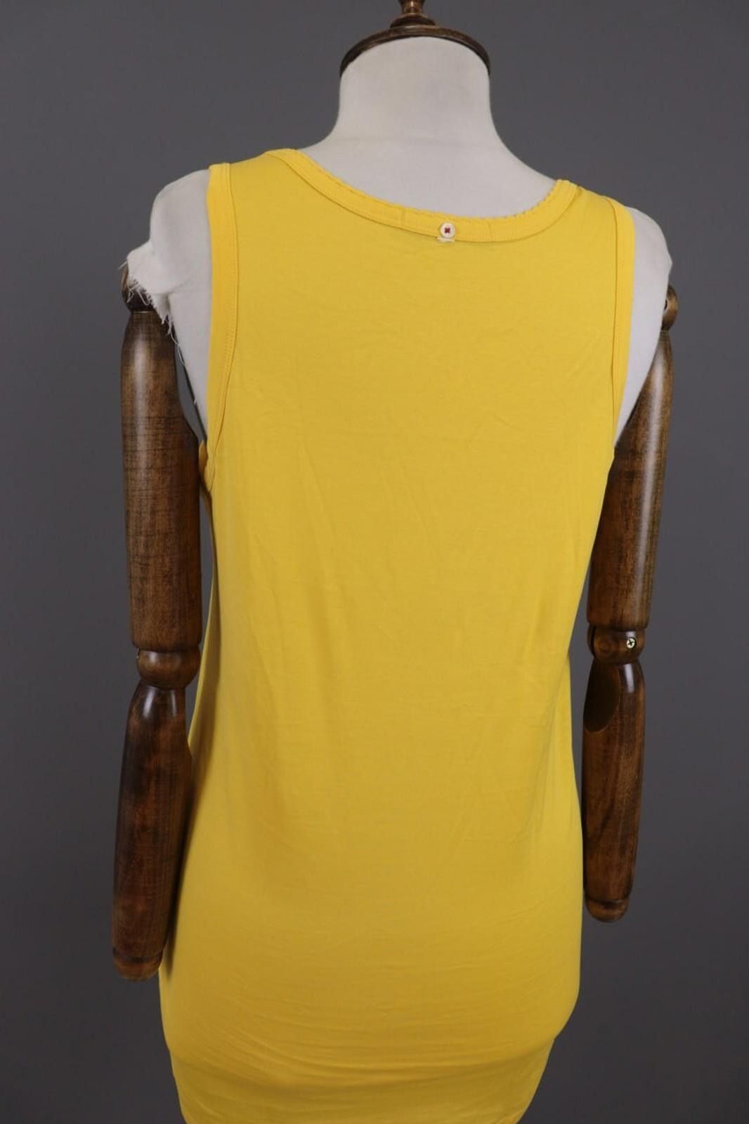 Designer High Use Claire Campbell Yellow Summer Tunic Dress Size M / US 6-8 / IT 42-44 - 10 Thumbnail