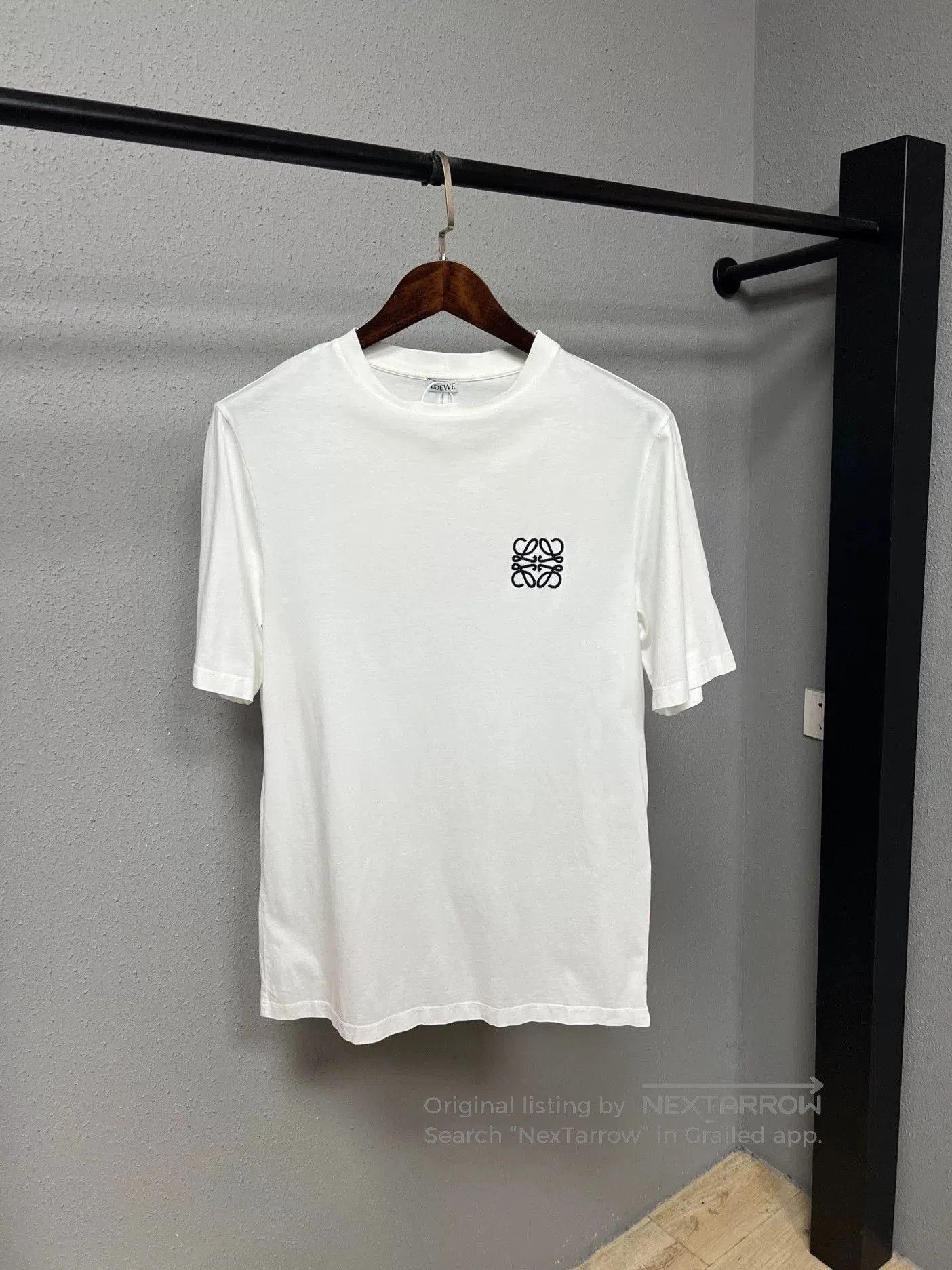 Loewe loewe white logo short sleeve t-shirt. Size US S / EU 44-46 / 1 - 1 Thumbnail