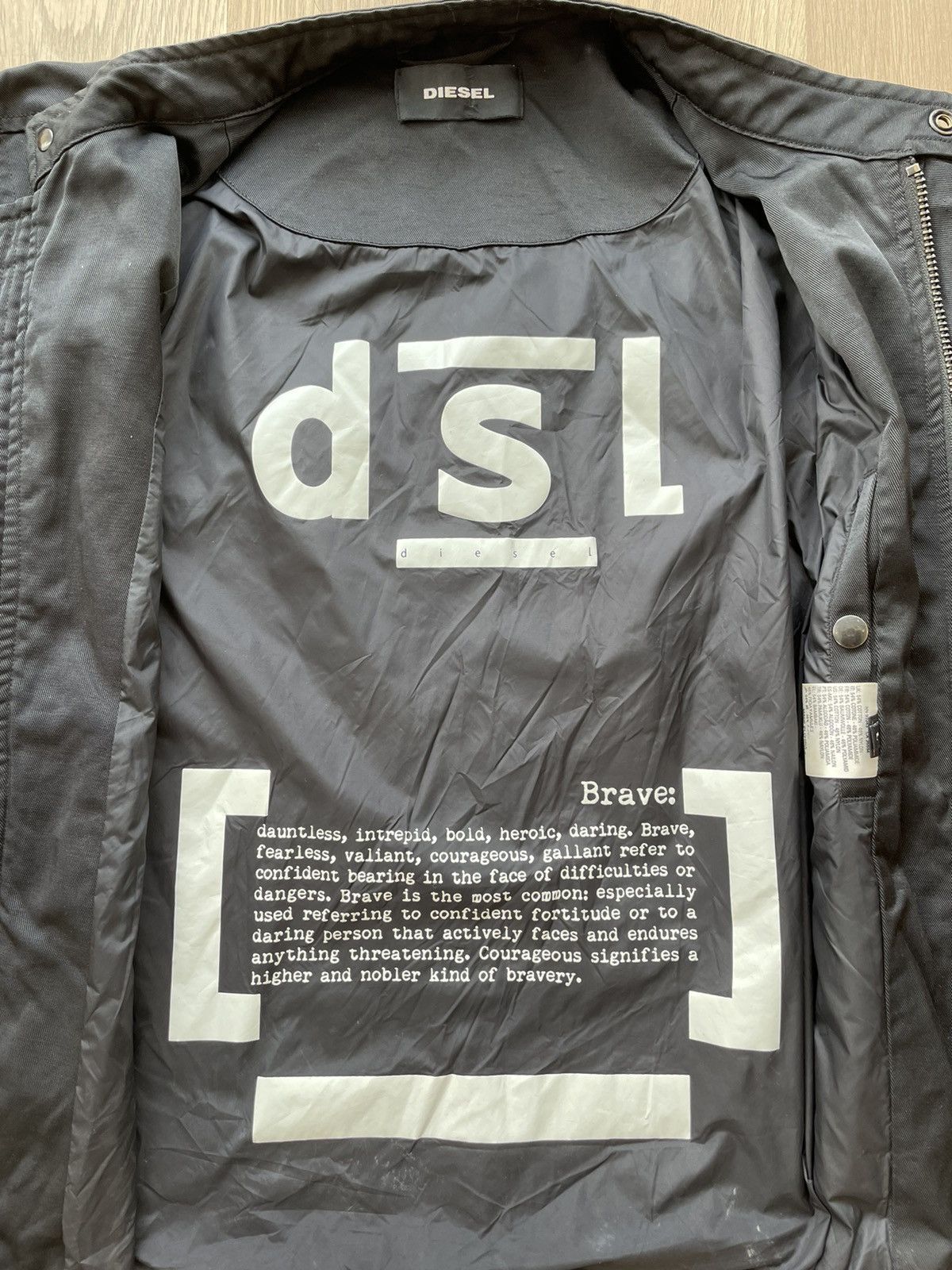 Diesel × Vintage Diesel Y2K / Vintage Biker Jacket US L / EU 52-54 Size US L / EU 52-54 / 3 - 3 Thumbnail