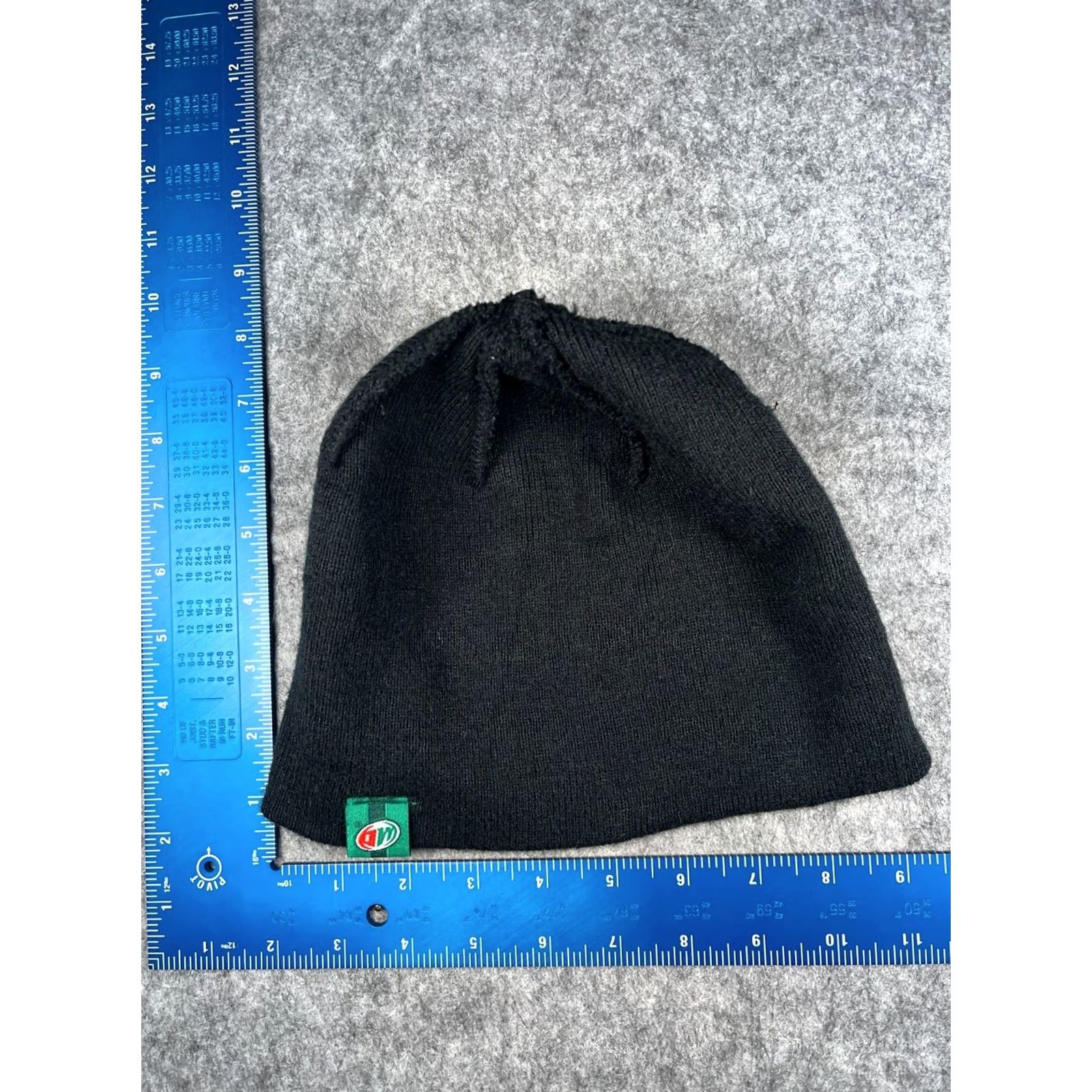 Vintage Mountain Dew Beanie Toque Black 100% Acrylic Knit Hat Beanie Mens One Size Winter 90s Skate USA Shoes? Size ONE SIZE - 5 Thumbnail