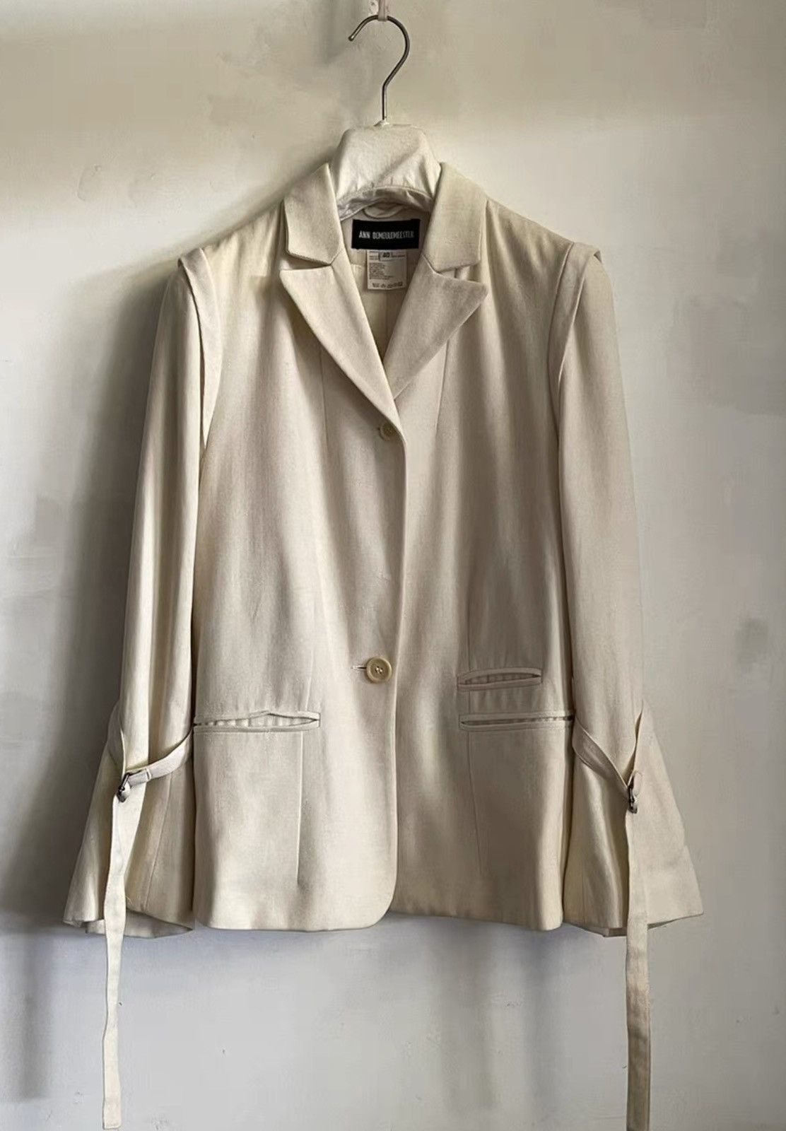 Ann Demeulemeester Ann Demeulemeester｜07aw Rust Hoop Wool Suit Size M / US 6-8 / IT 42-44 - 1 Thumbnail
