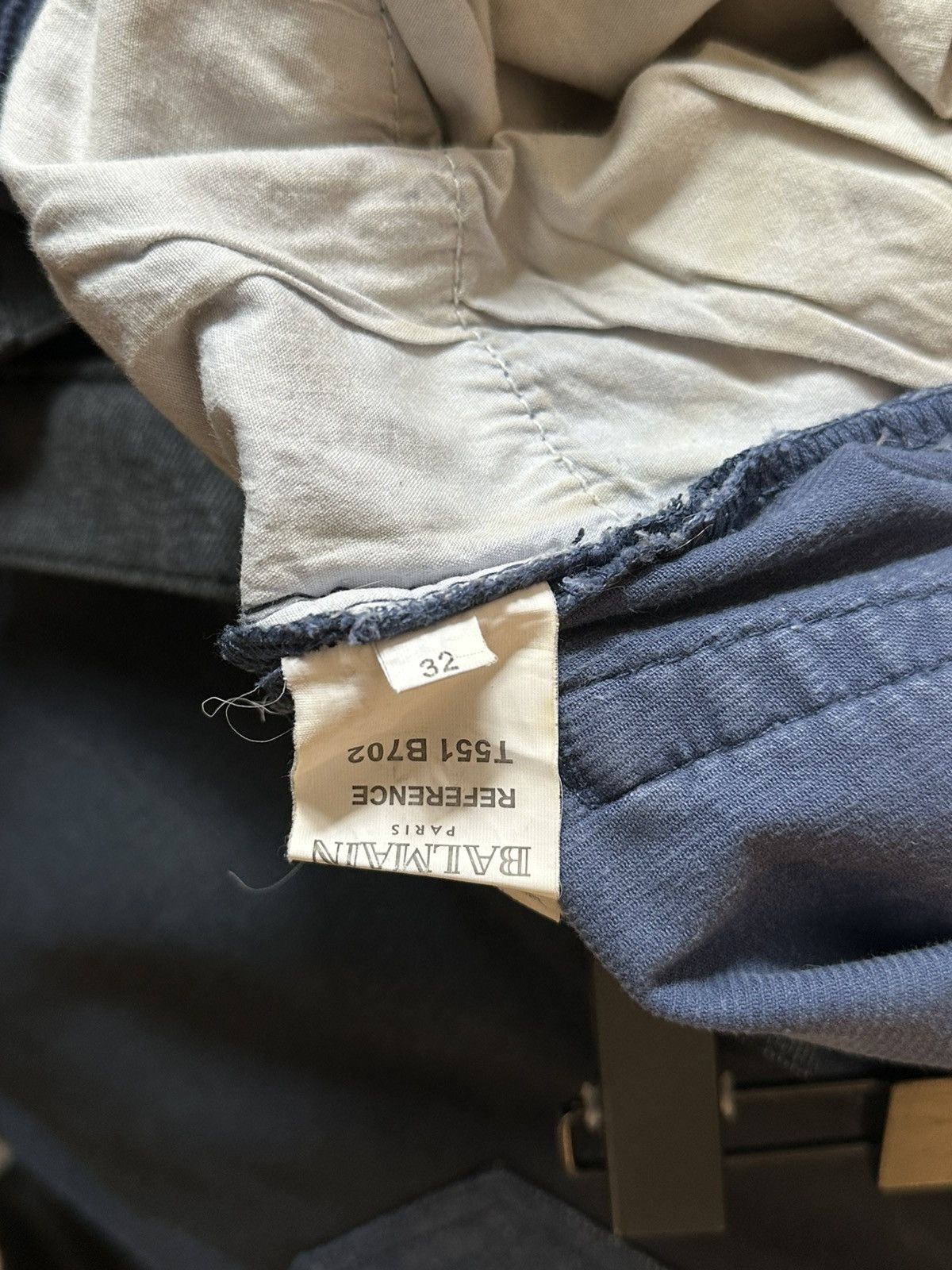 Balmain BALMAIN DECARIN COURDEROY BIKER PANTS SZ 32 Size US 32 / EU 48 - 7 Thumbnail