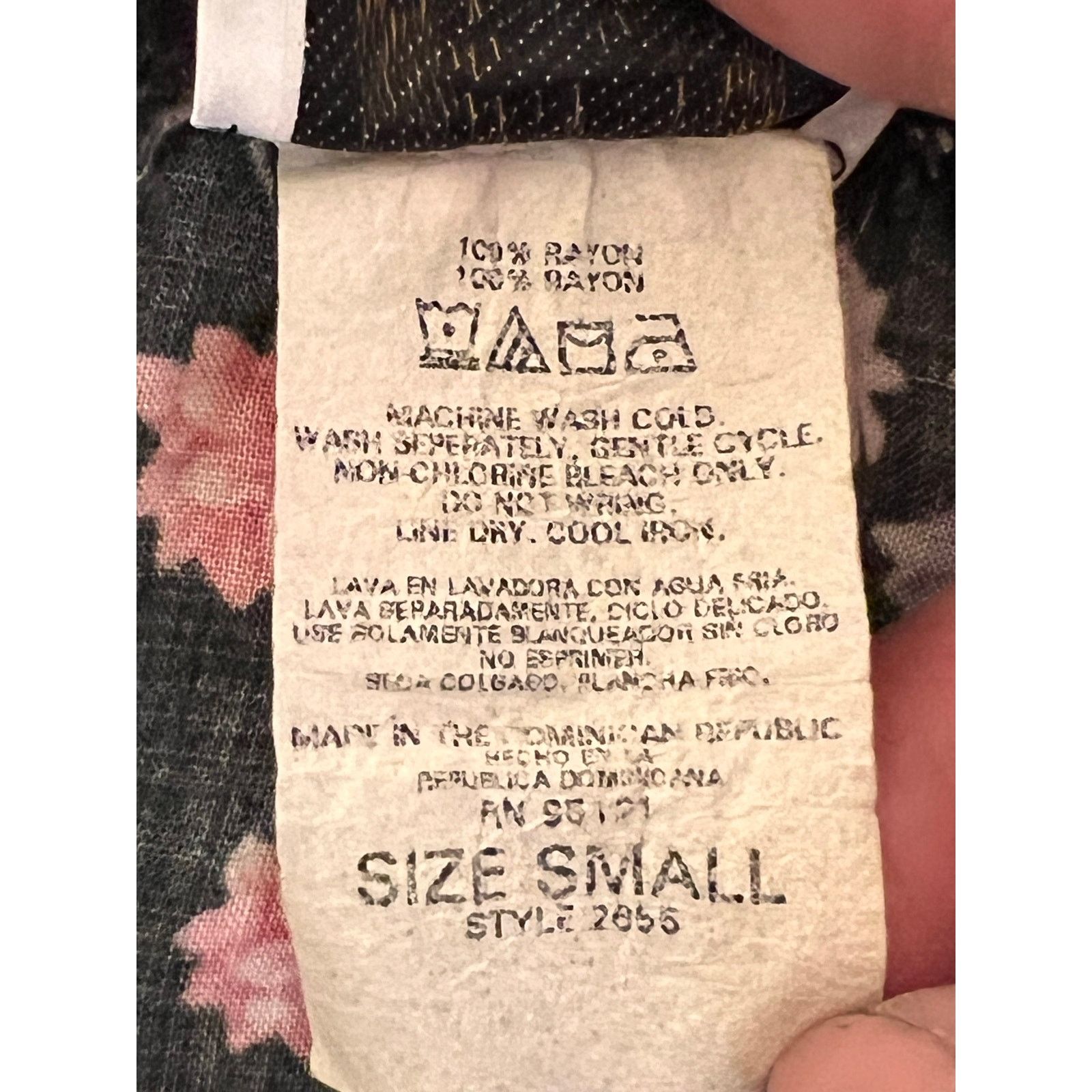 Other Vintage 90s TR Bentley Floral Rayon Maxi Skirt Whimsigoth Size 34" / US 12 / IT 48 - 6 Thumbnail