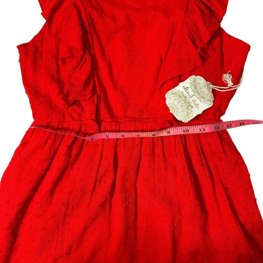 Designer Altar’d State l NWT Red Day Fit & Flare Dress Small Size S / US 4 / IT 40 - 5 Thumbnail