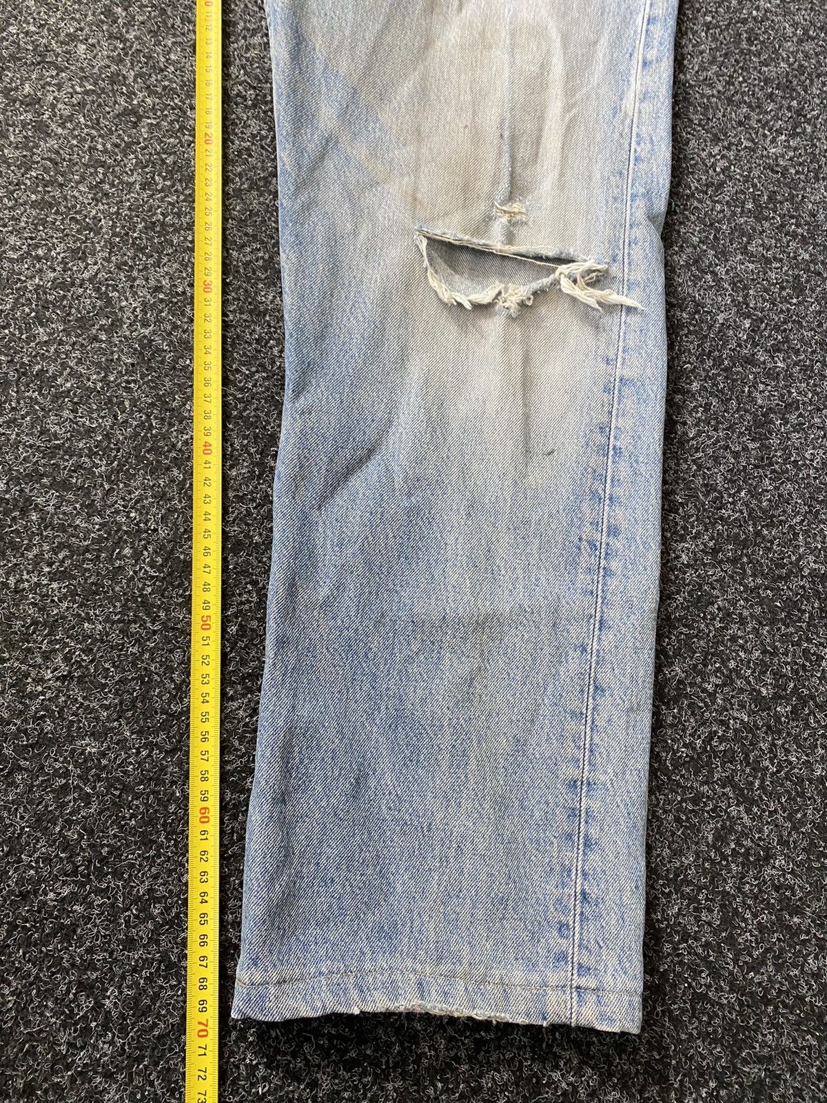 If Six Was Nine × Levi's 90s Levis Baggy Relaxed Dirty Distressed Opium Punk Jean vtg Size US 32 / EU 48 - 16 Thumbnail