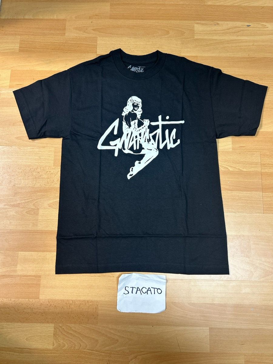 Gnarcotic × Rap Tees Gnarcotic Lil Gnar Woman Logo Tee Black Size US M / EU 48-50 / 2 - 1 Thumbnail