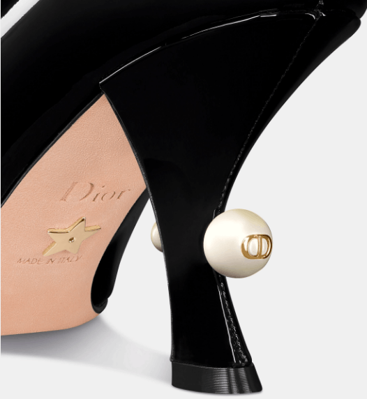 Dior o1w1db11225 KCV215 Tribales Pumps in Black Size US 8 / IT 38 - 5 Thumbnail