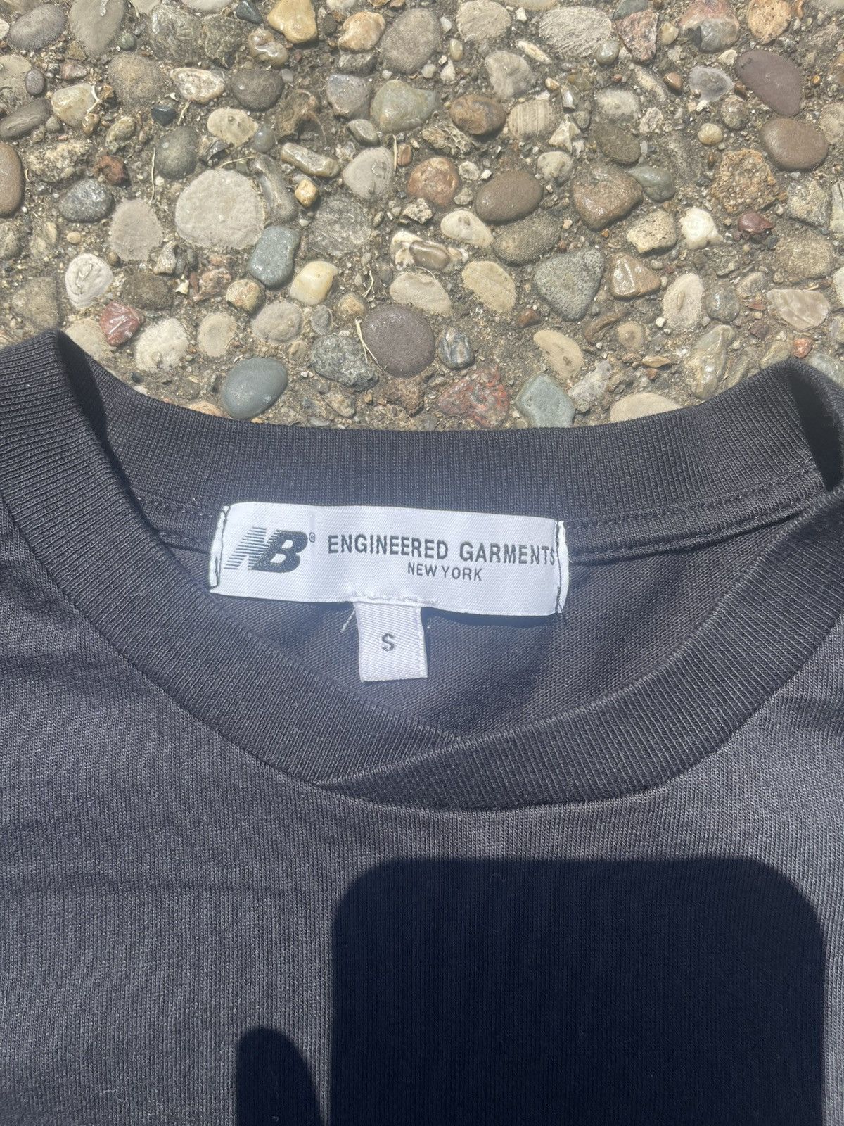 New Balance New Balance X Engineered Garments Black logo tee Size US S / EU 44-46 / 1 - 3 Thumbnail