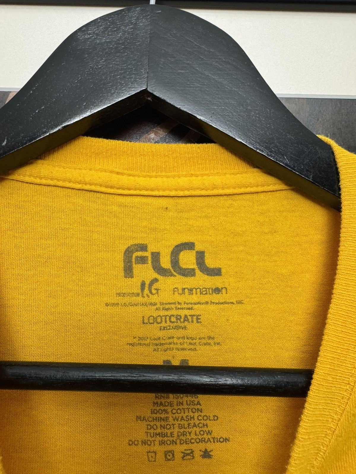 Anime Rare Japanese Anime Fooly Cooly FLCL Promo Tee Manga Series Size US M / EU 48-50 / 2 - 3 Thumbnail