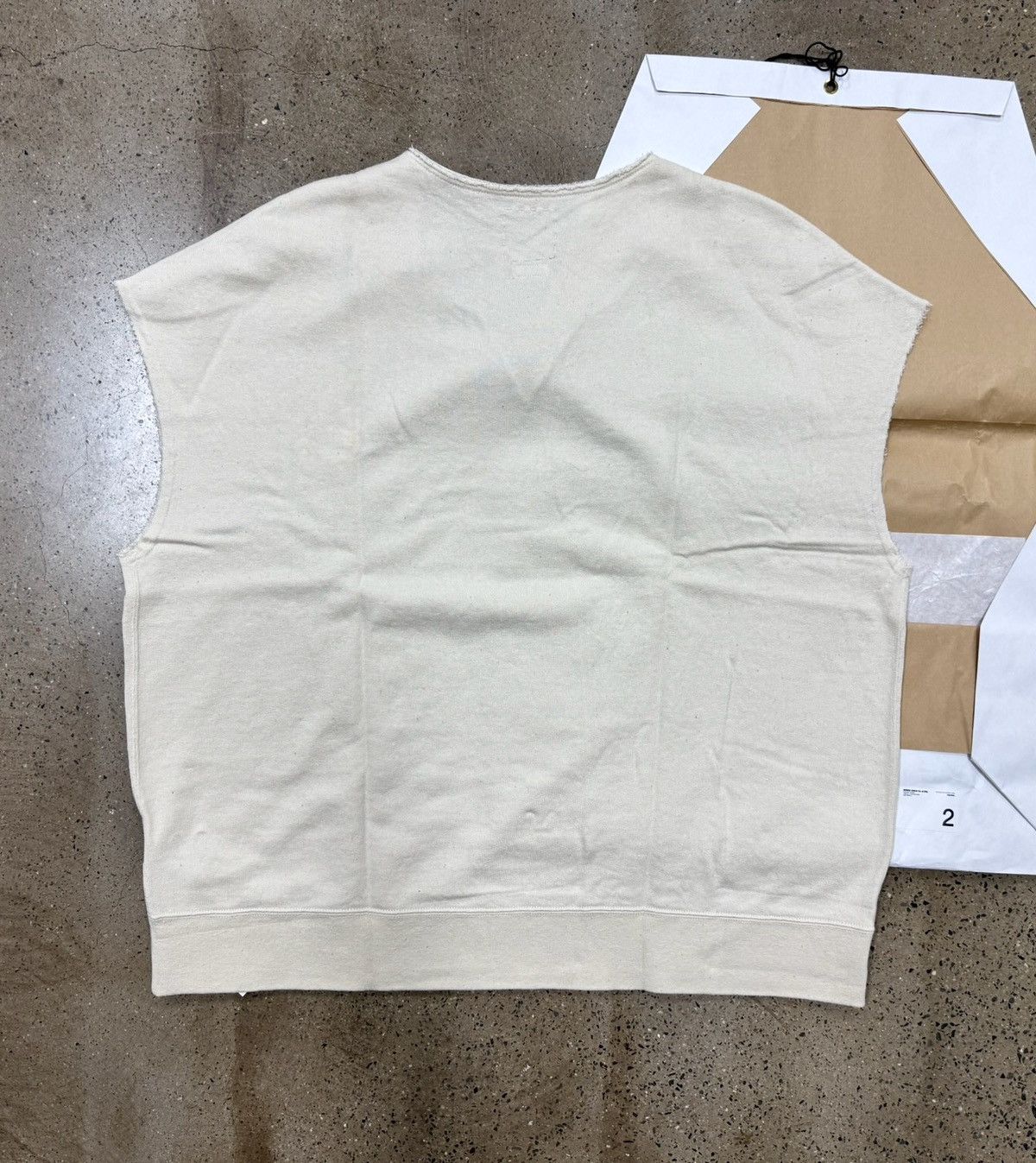Visvim Visvim 22ss MONDO SWEAT S/L (C/WS) Ivory Size US M / EU 48-50 / 2 - 5 Thumbnail
