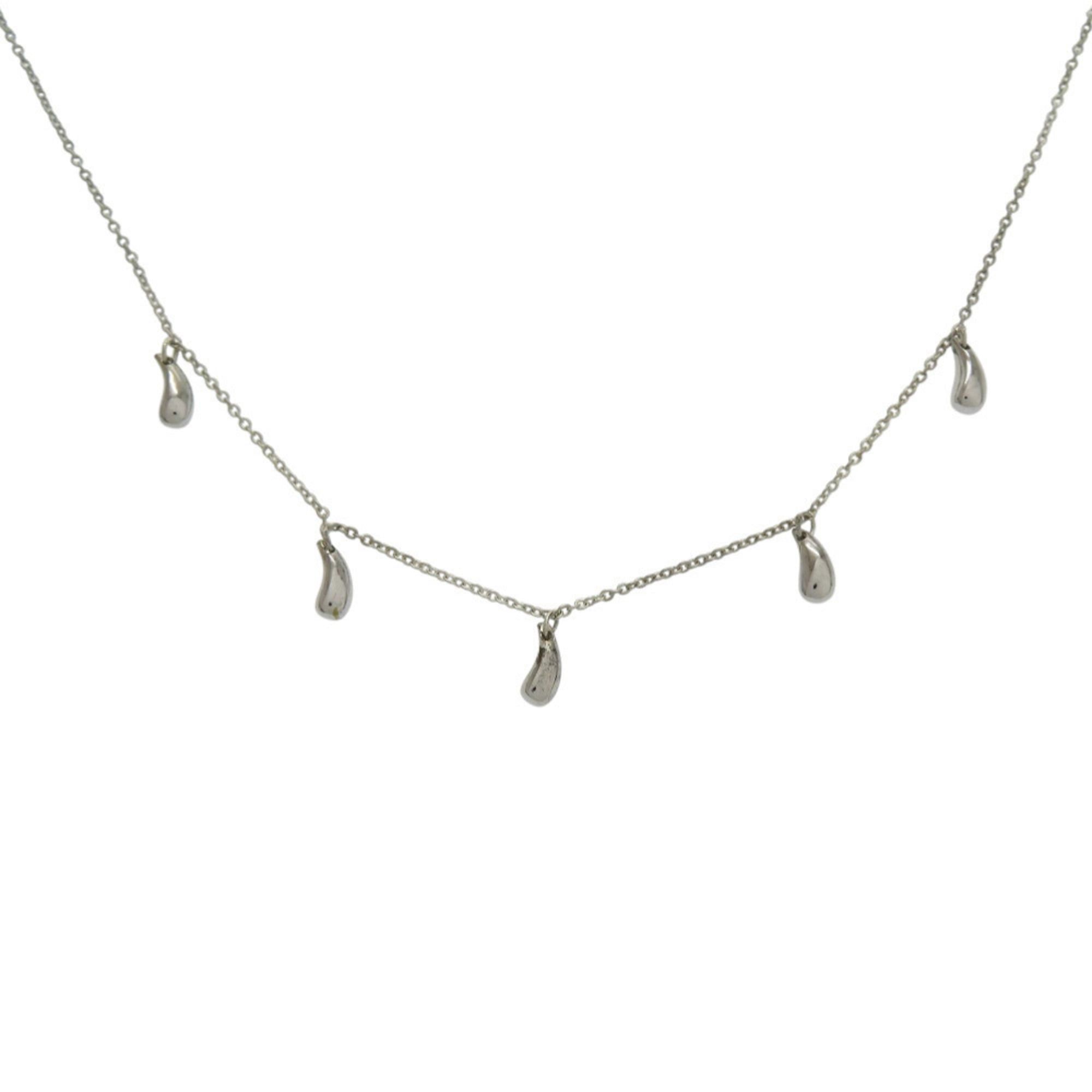Tiffany & Co. Excellent condition Tiffany & Co. Elsa Peretti 5-piece teardrop necklace in 925 silver, 1044 Size ONE SIZE - 1 Thumbnail