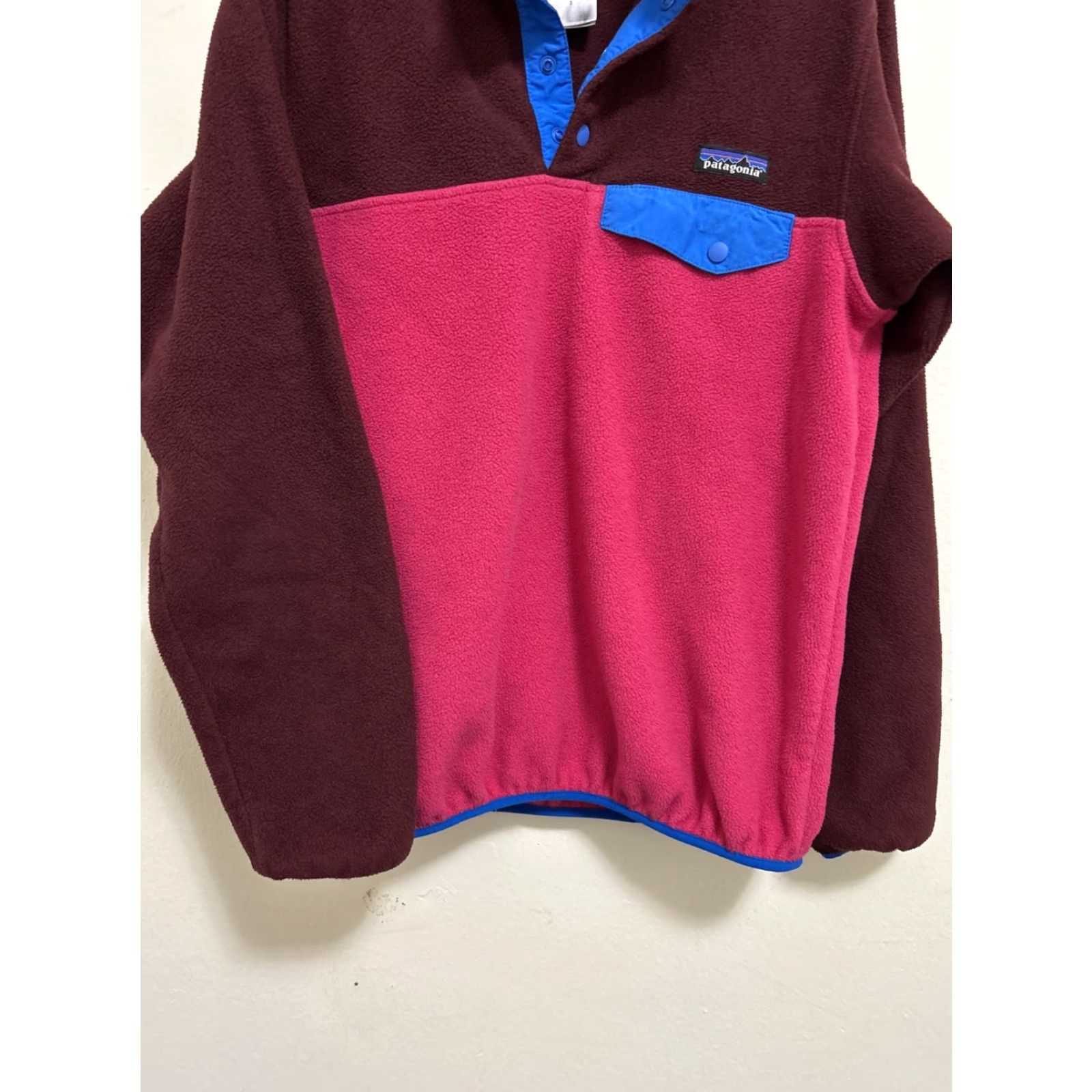 Patagonia Patagonia Synchilla Pullover Womens Small Radiant Magenta Fleece Snap T Lightweight Casual Sleeveless? Size S / US 4 / IT 40 - 3 Thumbnail