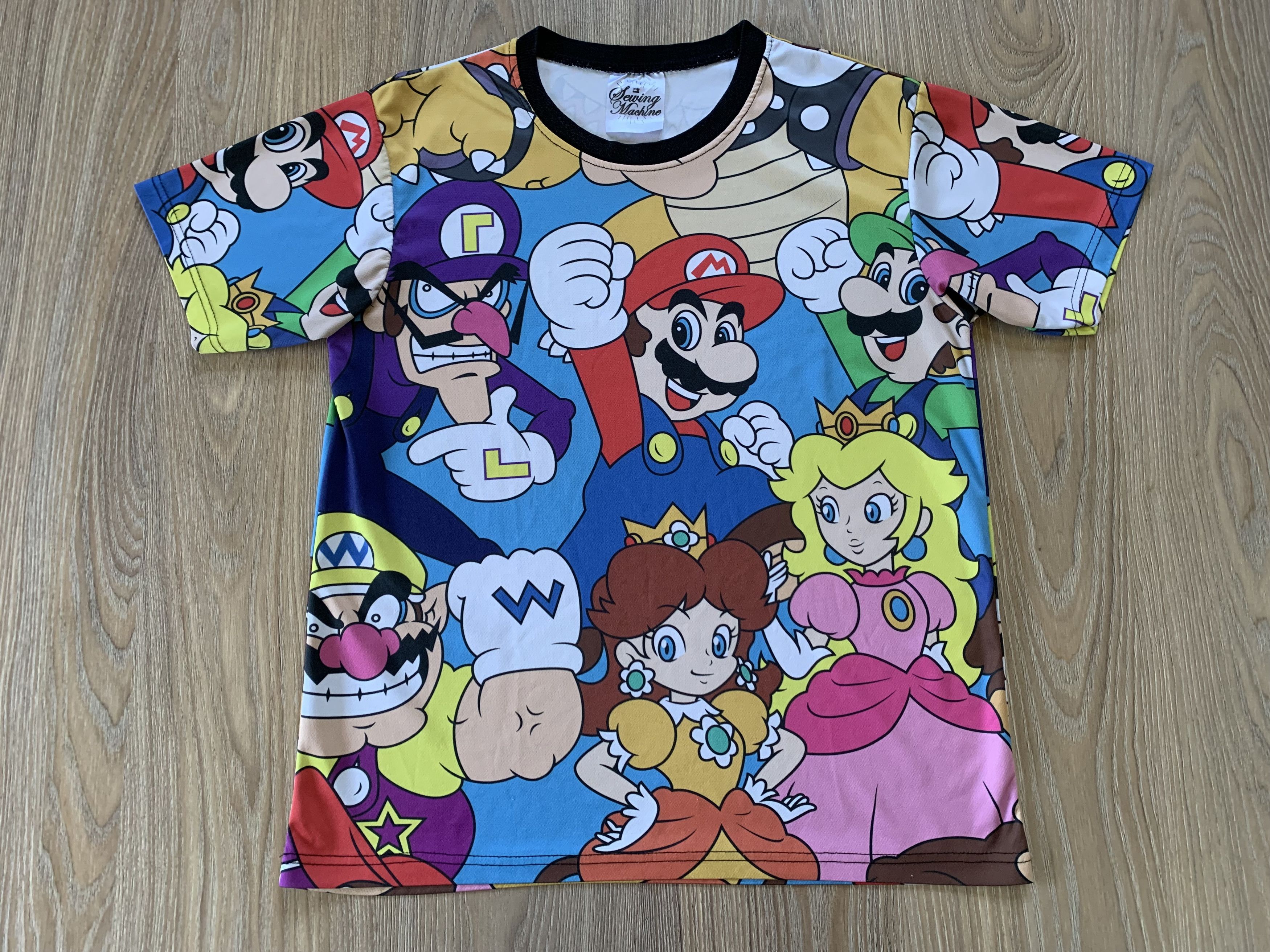 Nintendo × The Game The Super Mario Bros Overprinted T-Shirt Size US S / EU 44-46 / 1 - 2 Thumbnail