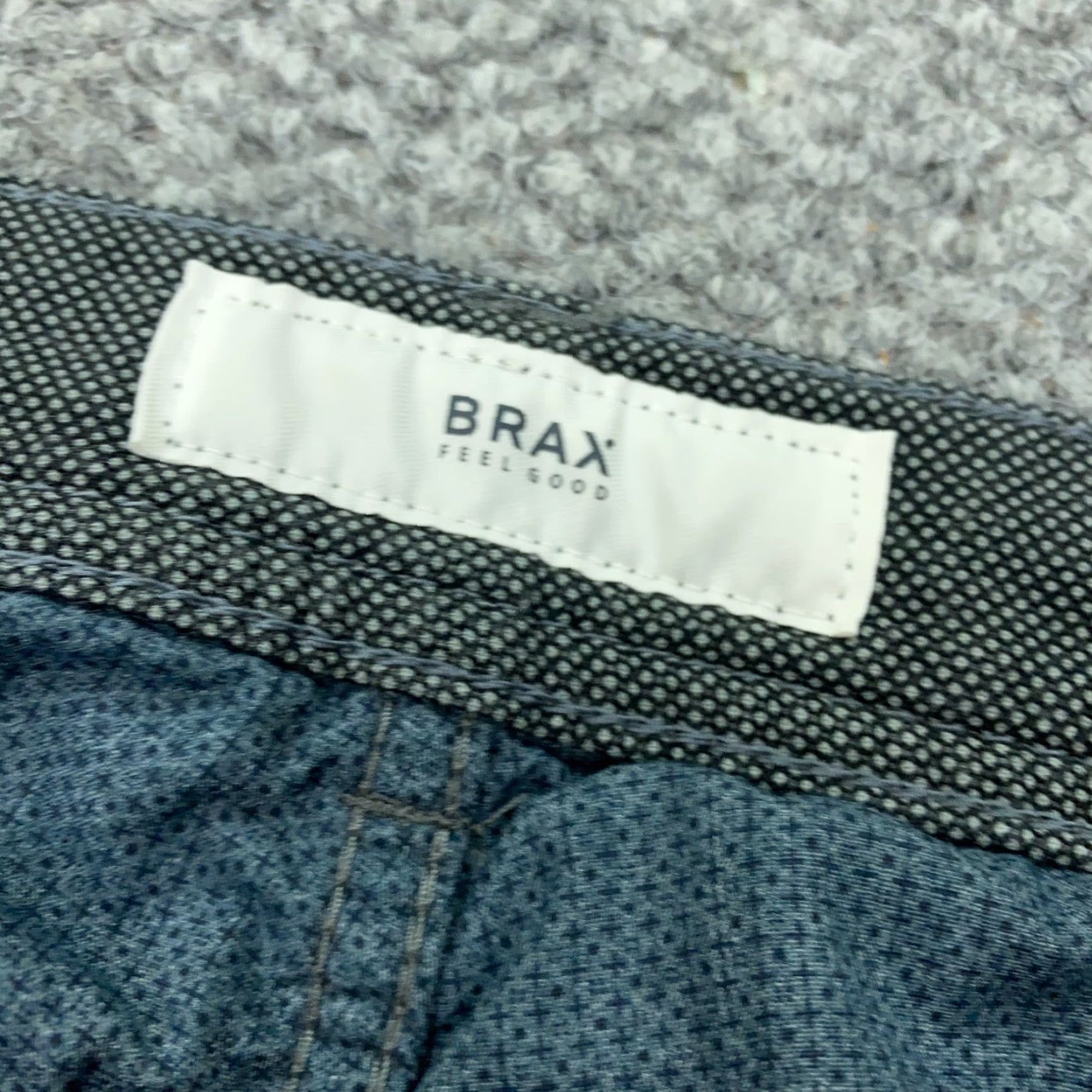 BRAX VINTAGE BRAX Mens Jeans Pants Straight Fit Stretch 34x30 Gray Casual Size US 34 / EU 50 - 7 Thumbnail