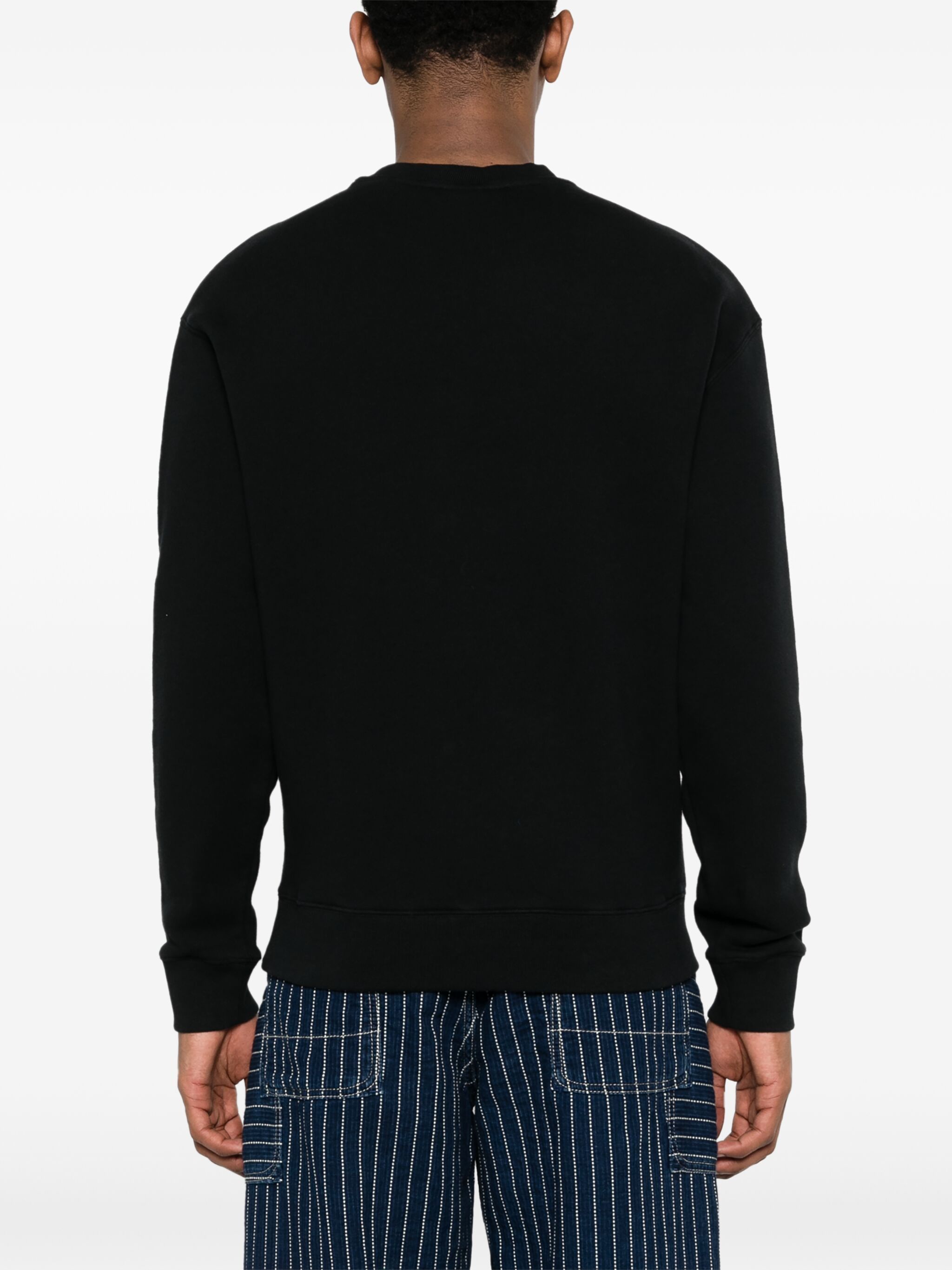 Maison Kitsune o1s22i1n1124 Bold Fox Head Wool Sweater in Black Size US M / EU 48-50 / 2 - 4 Thumbnail