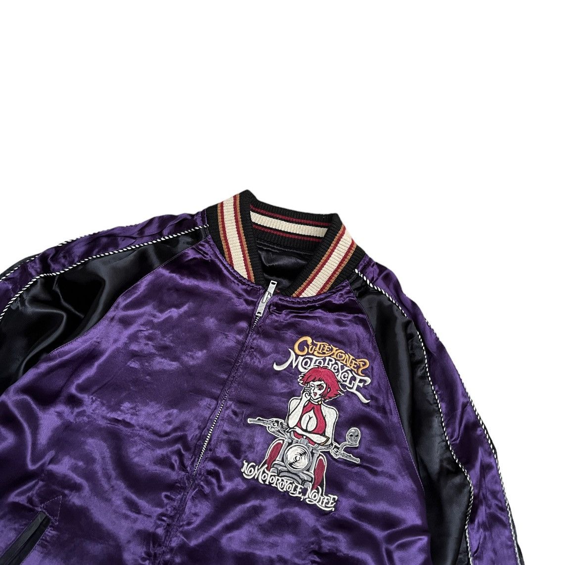 Anime Souvenir Jacket Sukajan The Brave Man x Cutie Honey Vi Size US M / EU 48-50 / 2 - 7 Thumbnail