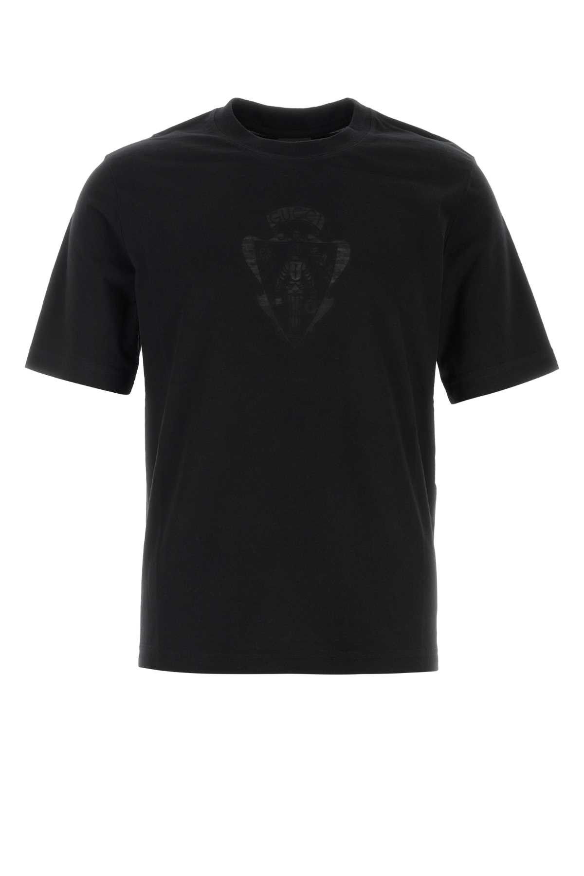 Gucci Black Cotton Blend T-Shirt Size US XL / EU 56 / 4 - 1 Thumbnail