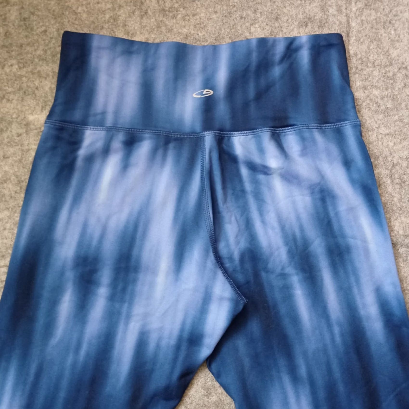 Champion Champion Leggings Womens Large Blue Duo Dry Activewear Capri Yoga Athleisure Size 36" / US 14 / IT 50 - 3 Thumbnail