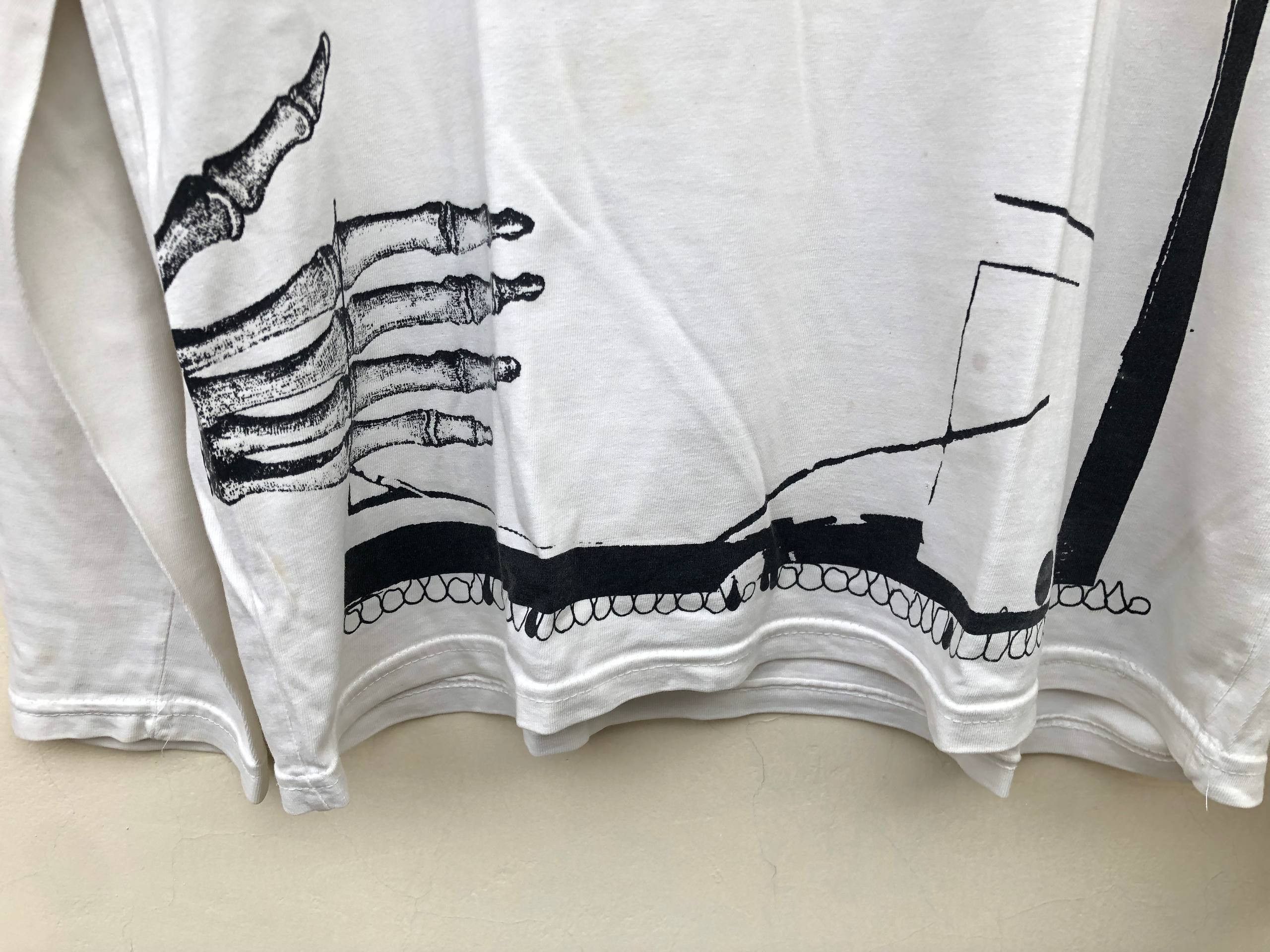 If Six Was Nine 2#1 Rock Skull word long sleeve poem vkei style y2k japanese Size US M / EU 48-50 / 2 - 7 Thumbnail