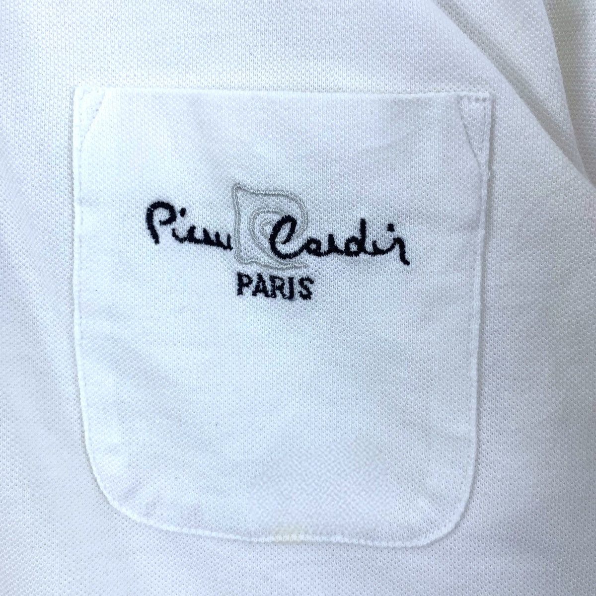 Pierre Cardin Vintage 90’ PIERRE CARDIN PARIS Twin Tipped Polo Tee Shirt Size US XL / EU 56 / 4 - 3 Thumbnail