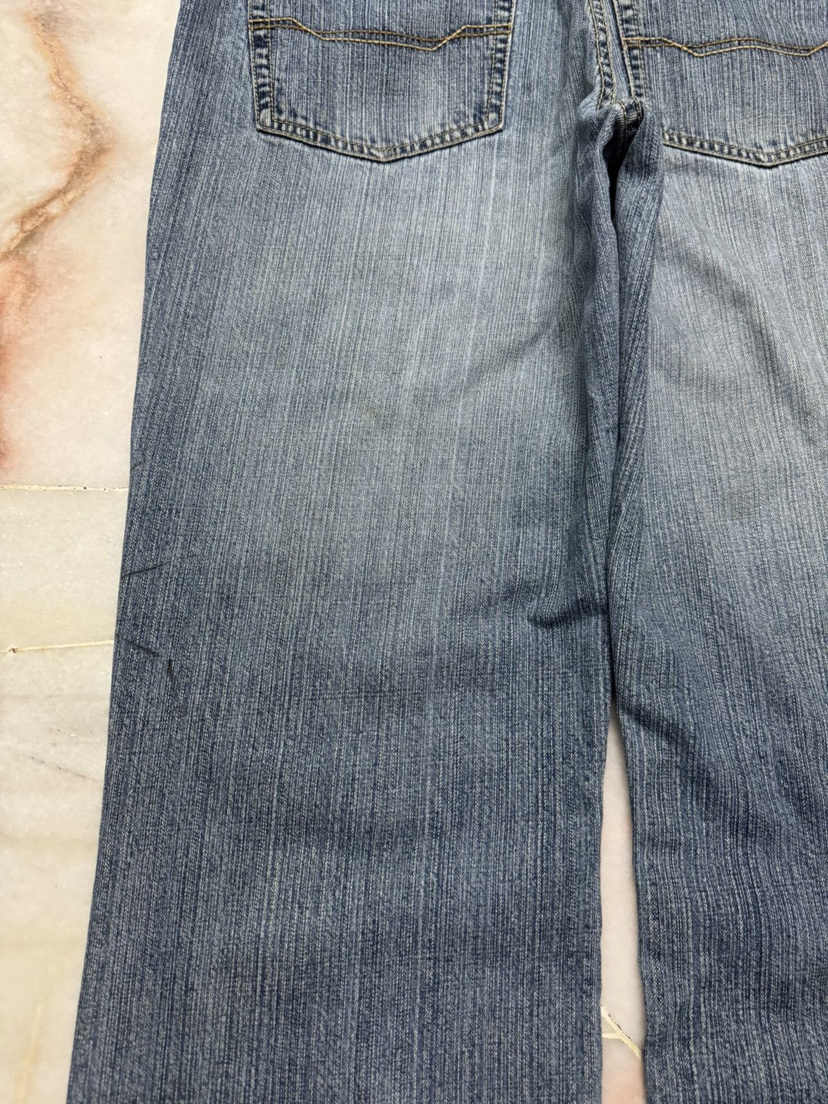 U.S. Polo Assn. ⚡️FLARED⚡️VINTAGE 90s U.S.POLO ASSN STONED WASHED BOOTCUT Size US 35 - 12 Thumbnail
